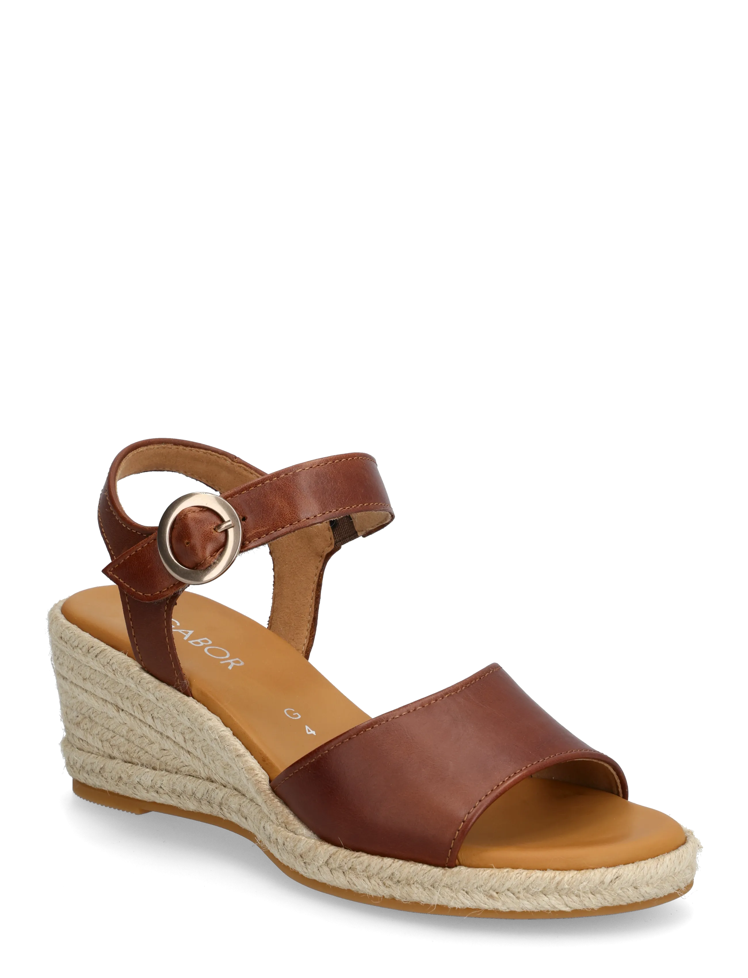 Gabor Wedge sandal - Wedges - COGNAC / brown