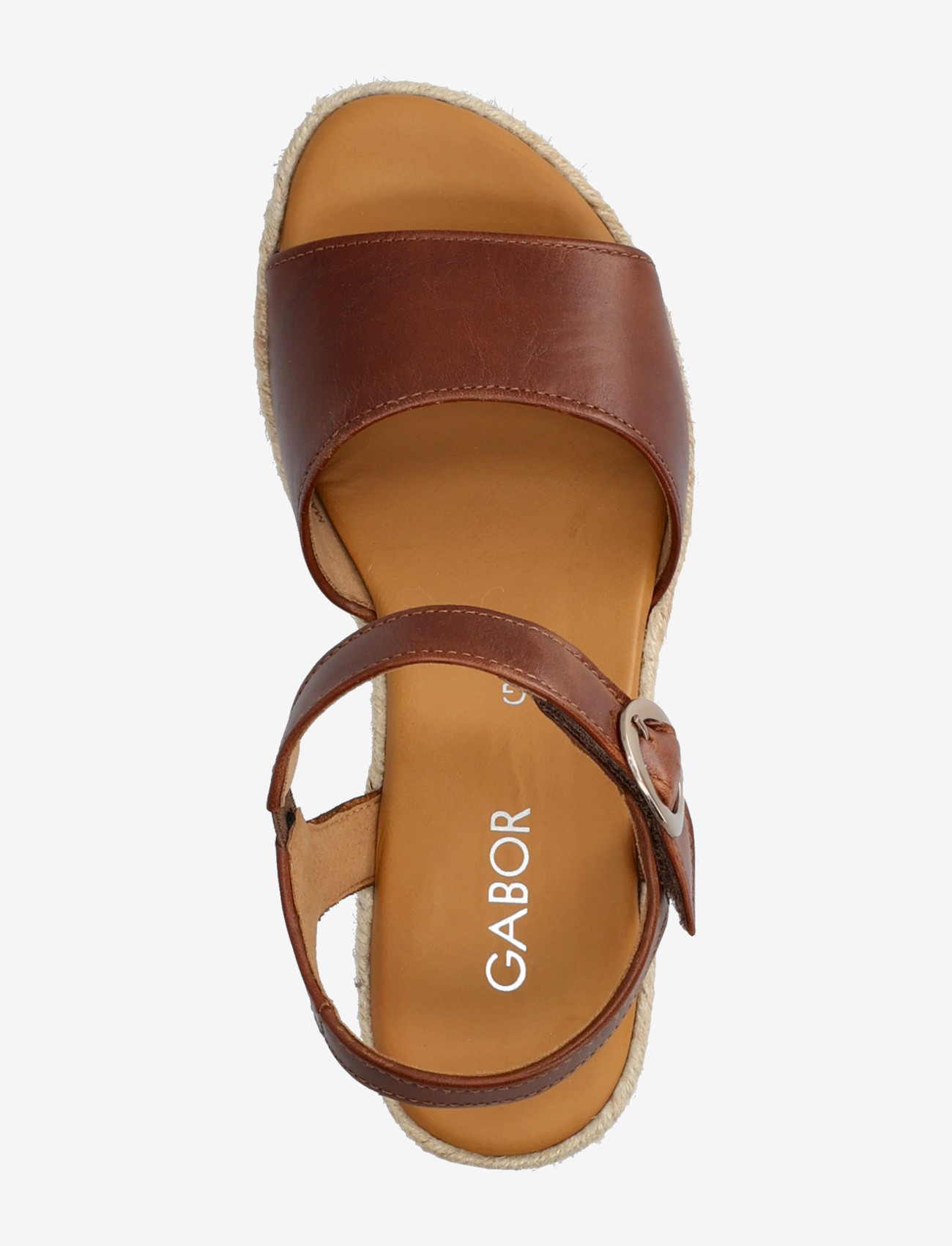 Gabor - Wedge sandal - kontsaga espadrillid - cognac - 3