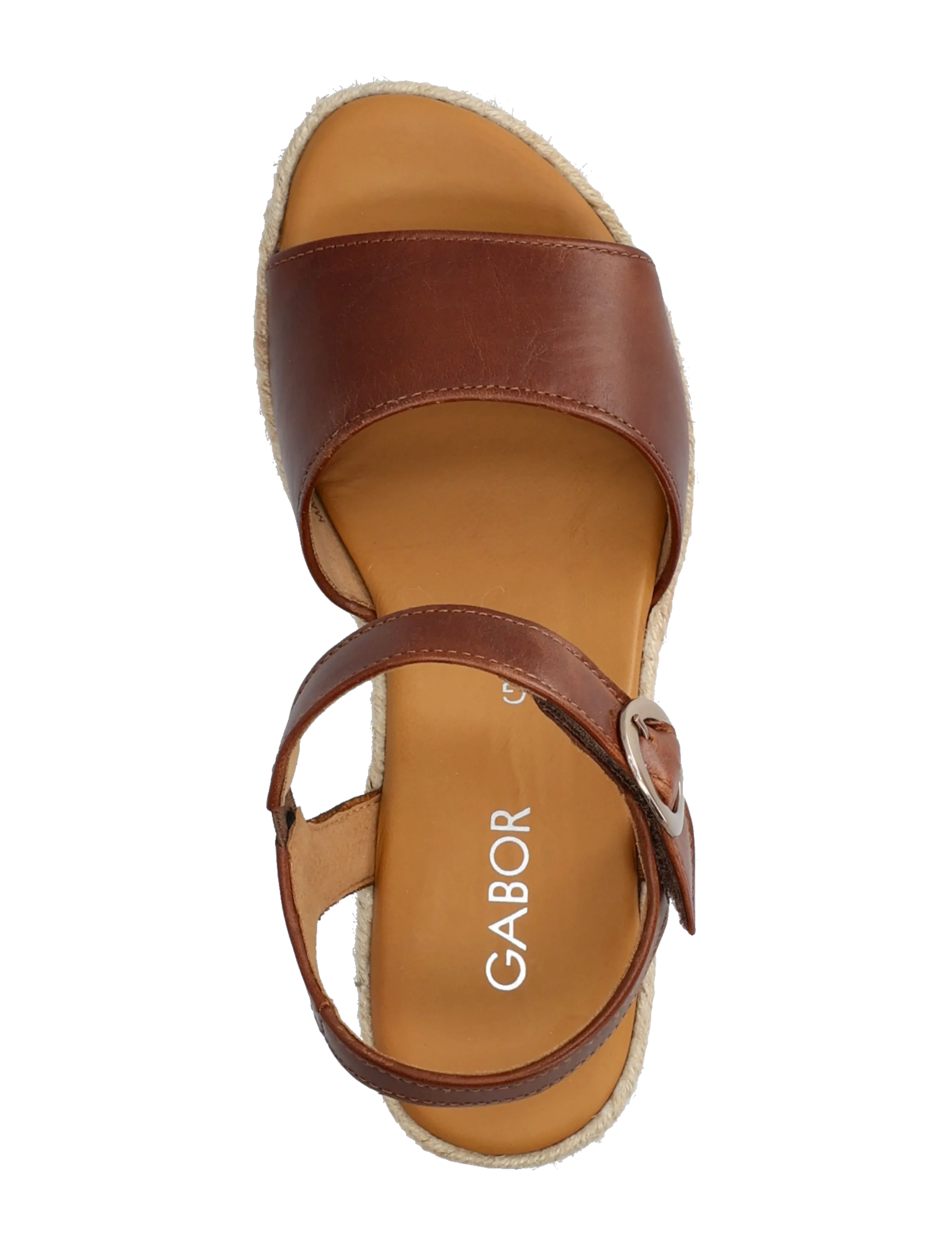 Gabor - Wedge sandal - kontsadega espadrillid - cognac - 3