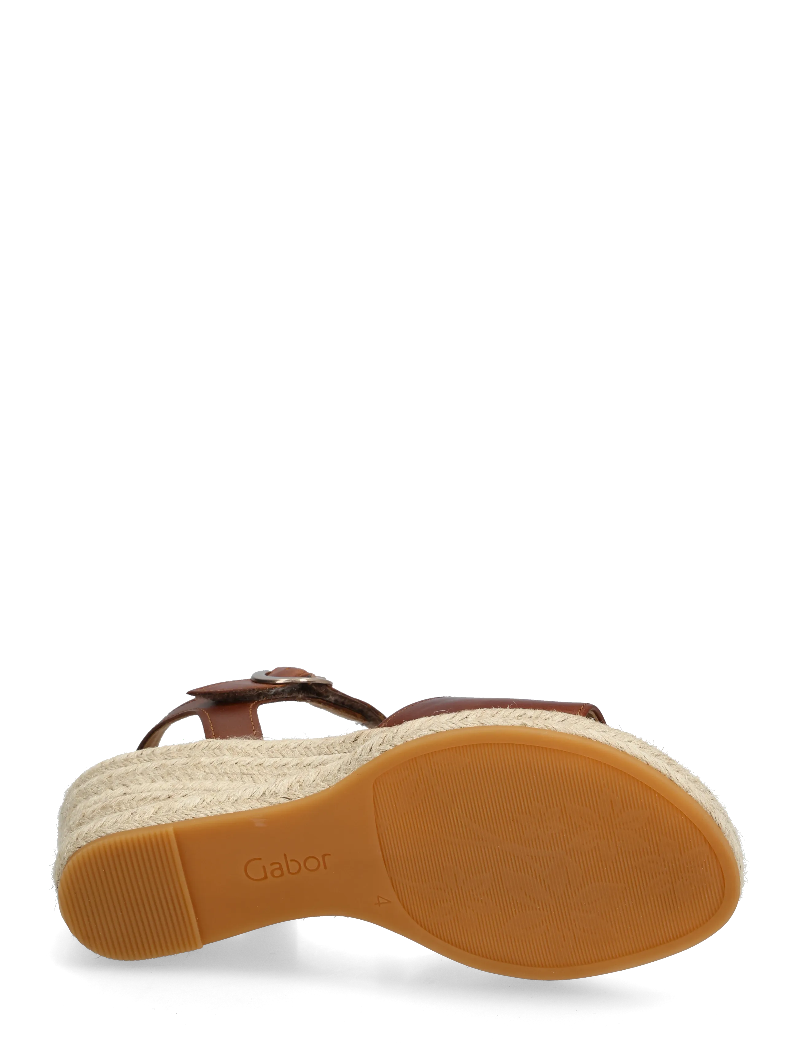 Gabor - Wedge sandal - kontsadega espadrillid - cognac - 4