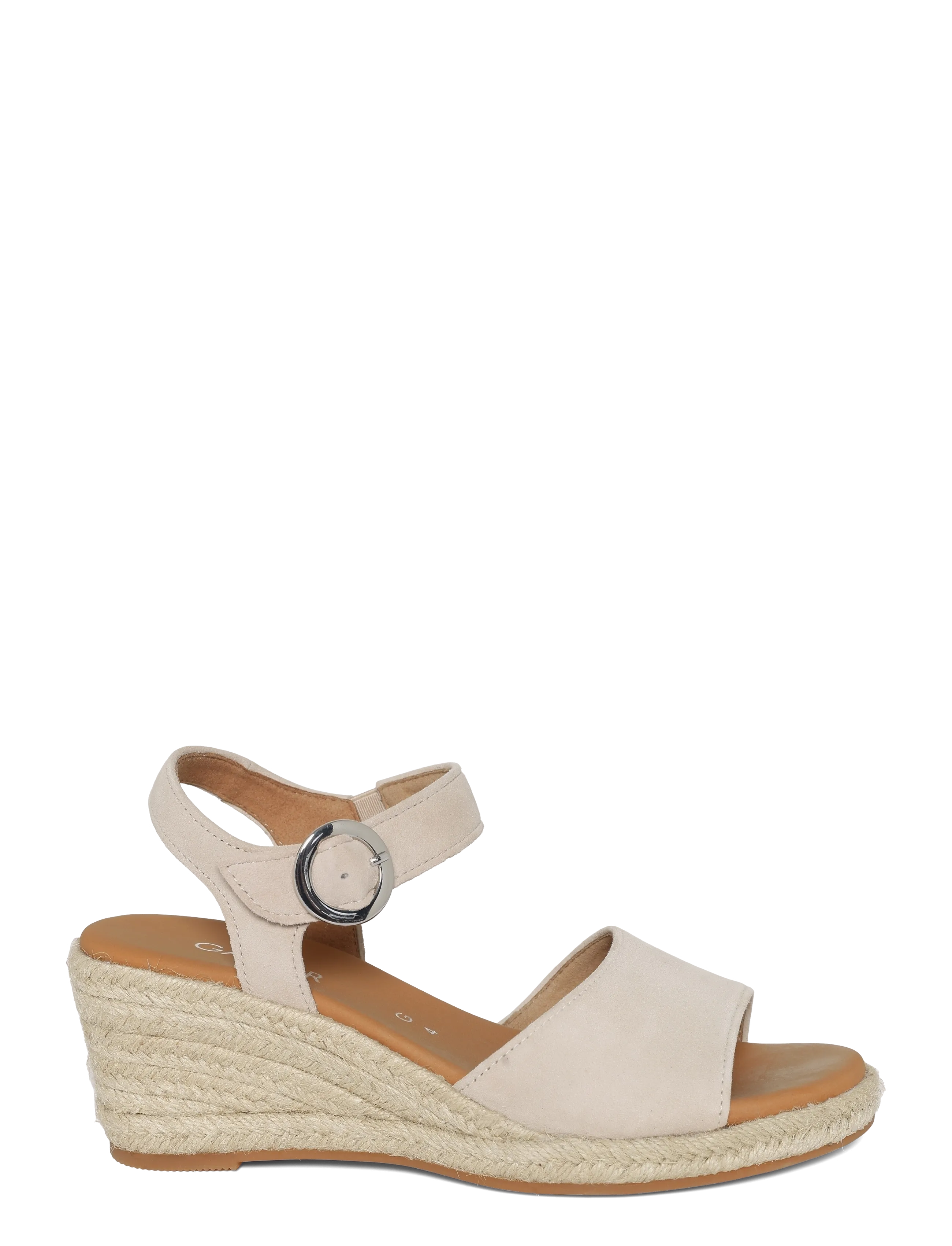 Gabor - Wedge sandal - højhælede espadrillos - sand - 2