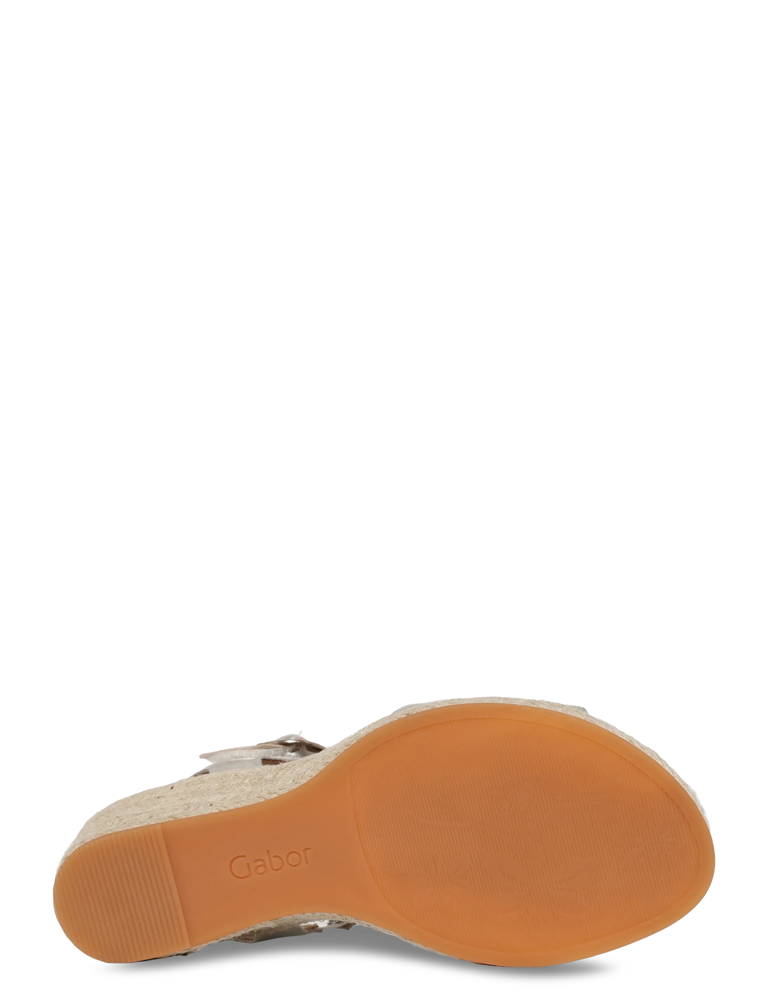 Gabor - Wedge sandal - højhælede espadrillos - soft gold - 4