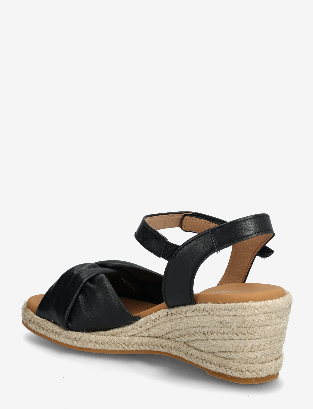 Gabor - Wedge sandal - højhælede espadrillos - black - 2