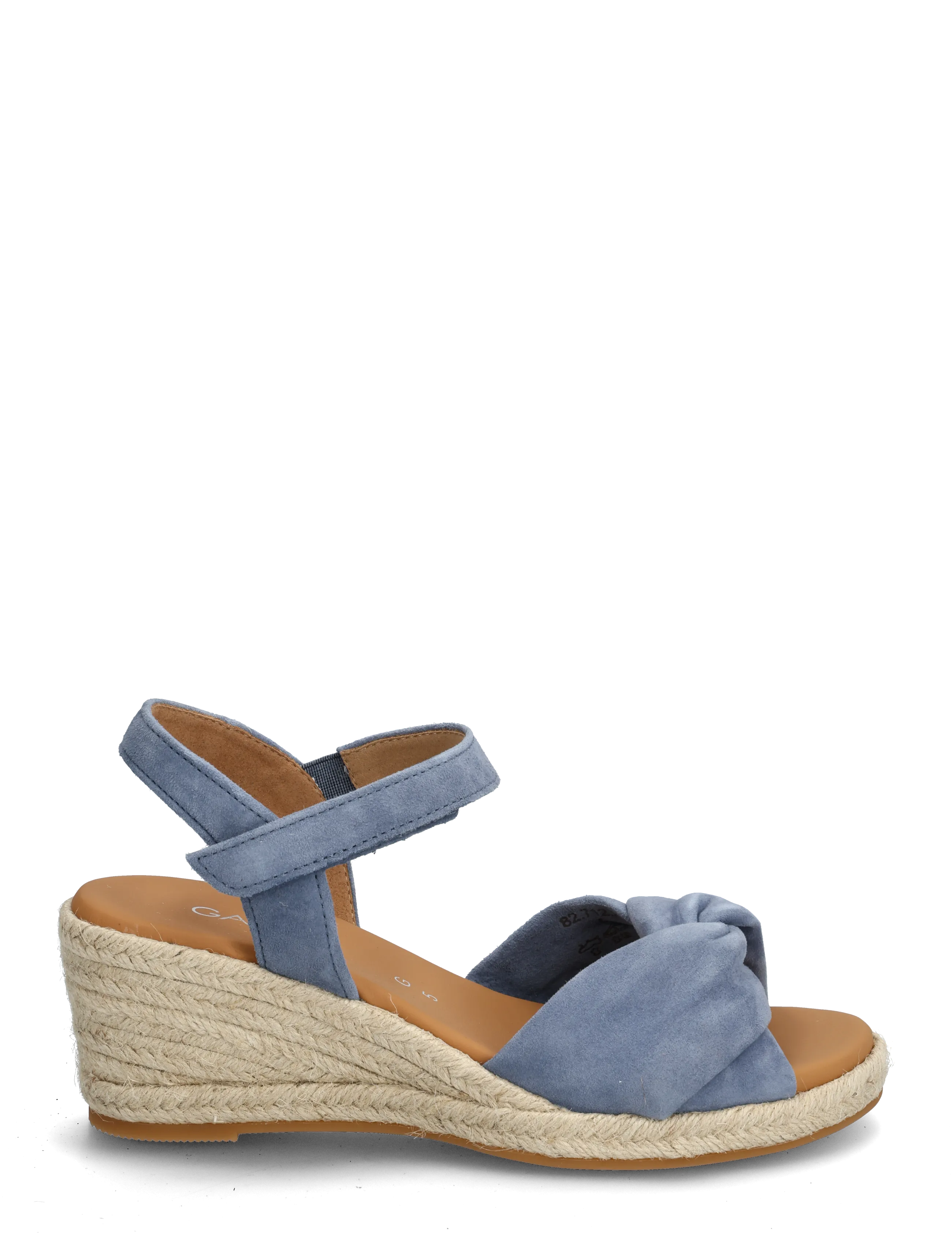 Gabor - Wedge sandal - espadrillos med klack - jeans blue - 1