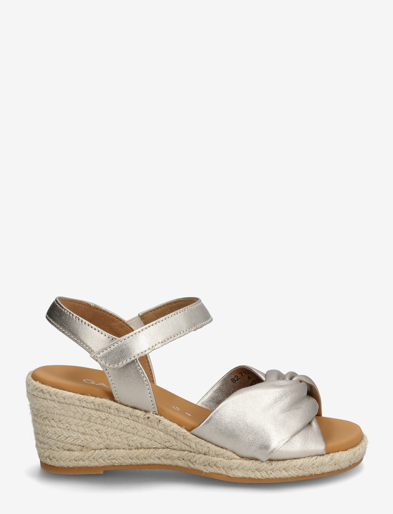 Gabor - Wedge sandal - højhælede espadrillos - soft gold - 1