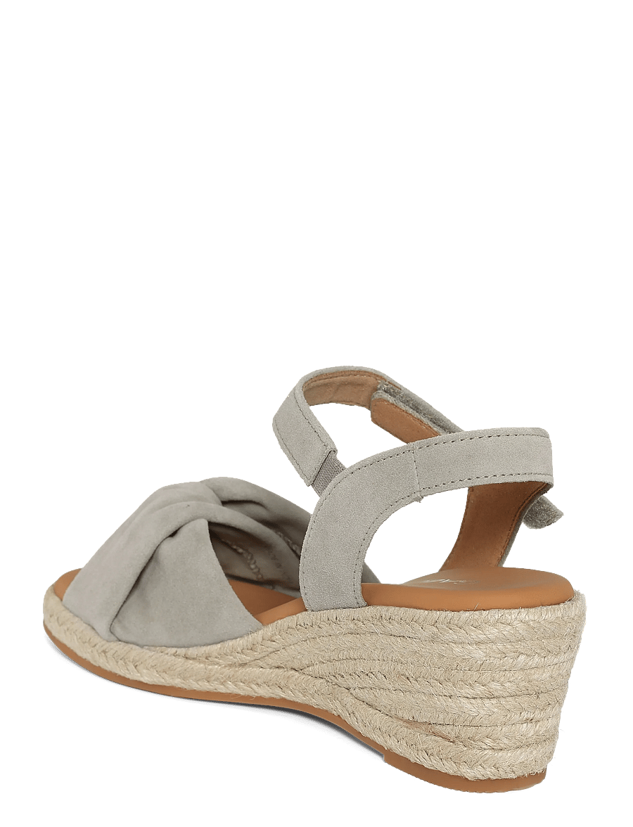 Gabor - Wedge sandal - højhælede espadrillos - soft green - 1