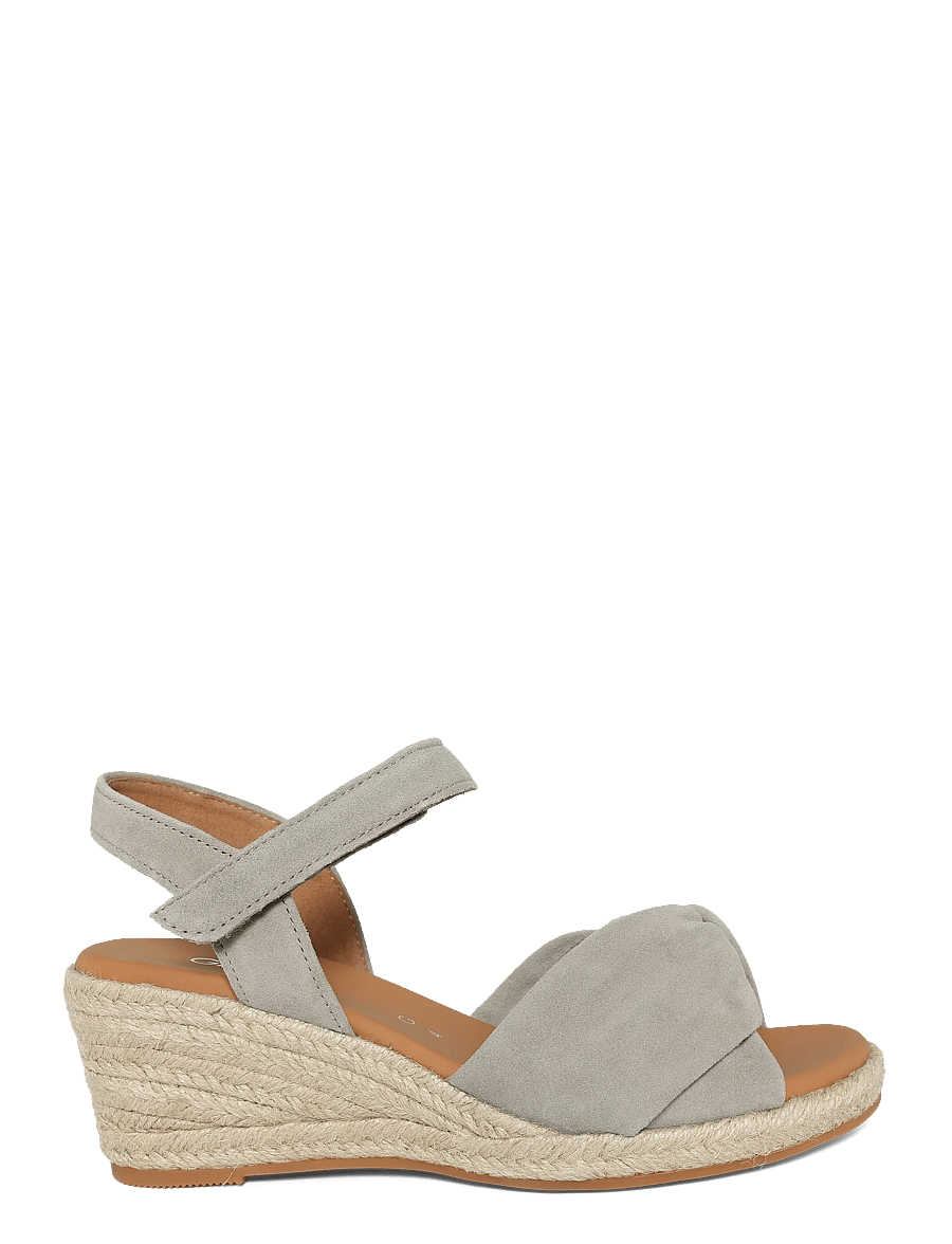 Gabor - Wedge sandal - højhælede espadrillos - soft green - 2