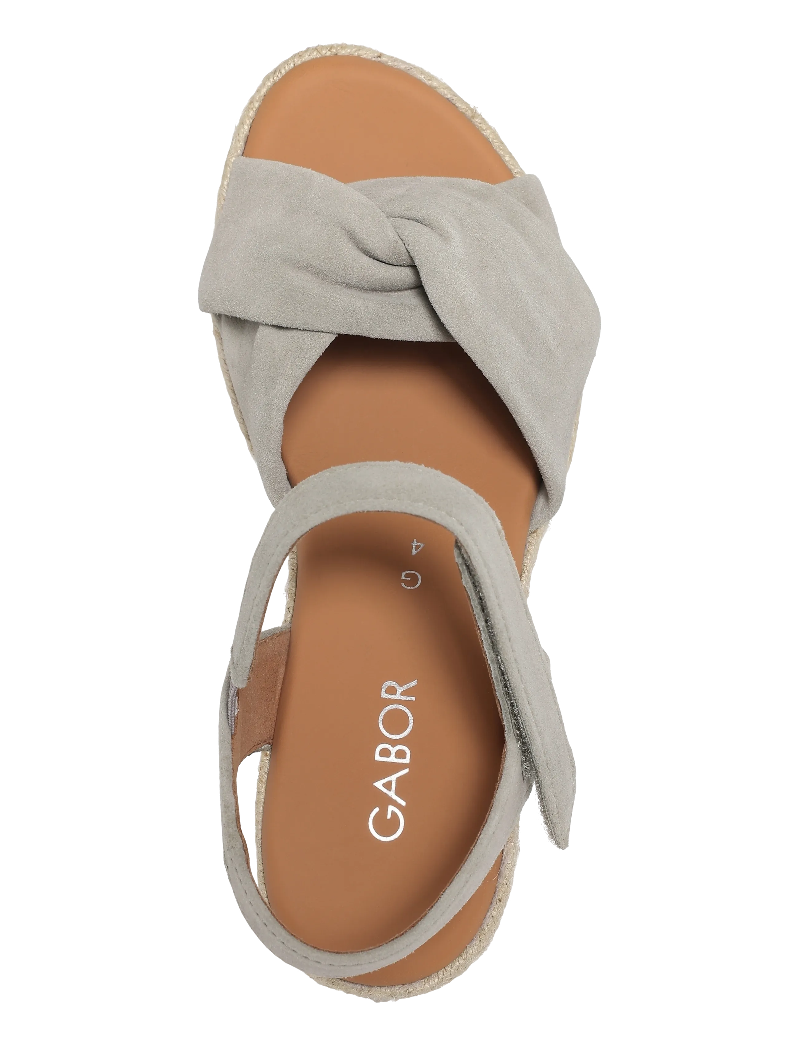 Gabor - Wedge sandal - højhælede espadrillos - soft green - 3