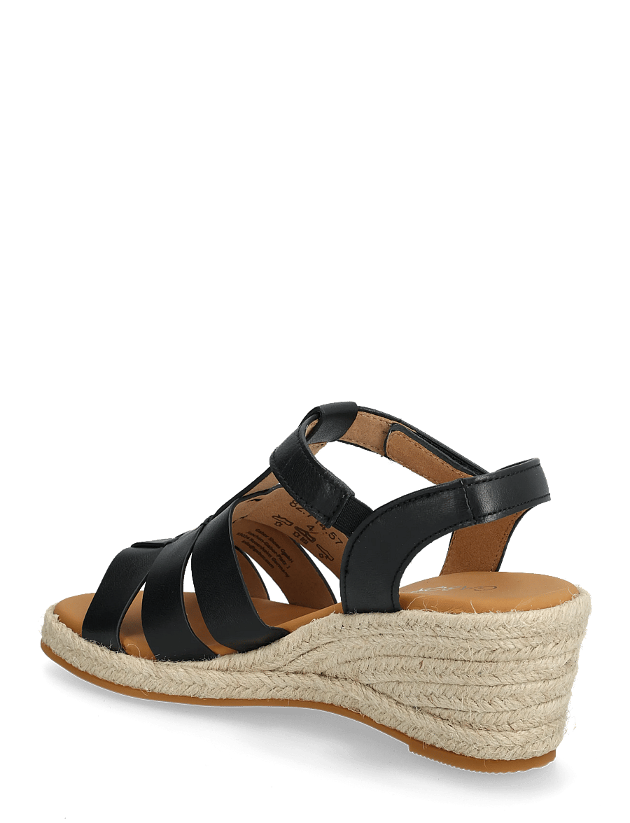 Gabor - Wedge sandal - gladiatorsandaler - black - 2