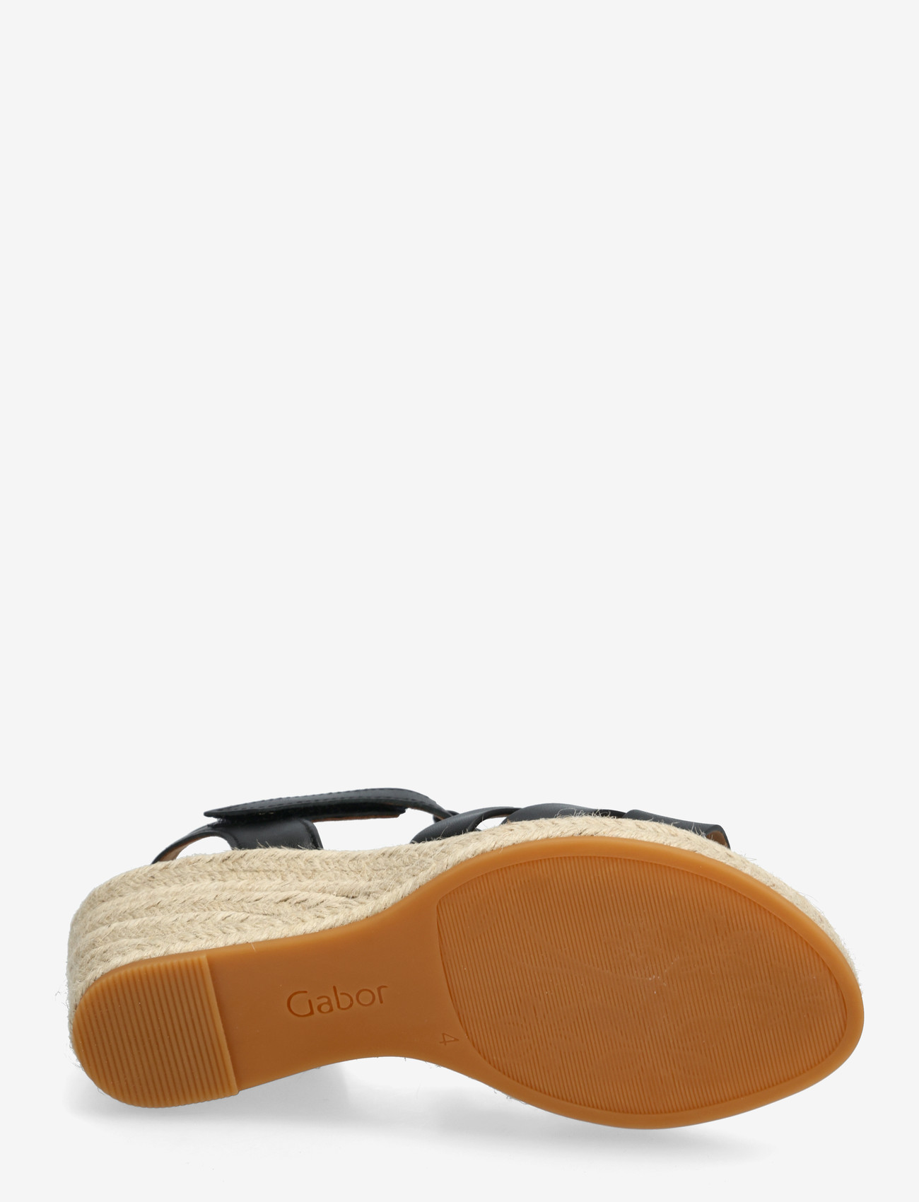 Gabor - Wedge sandal - gladiatorsandaler - black - 4