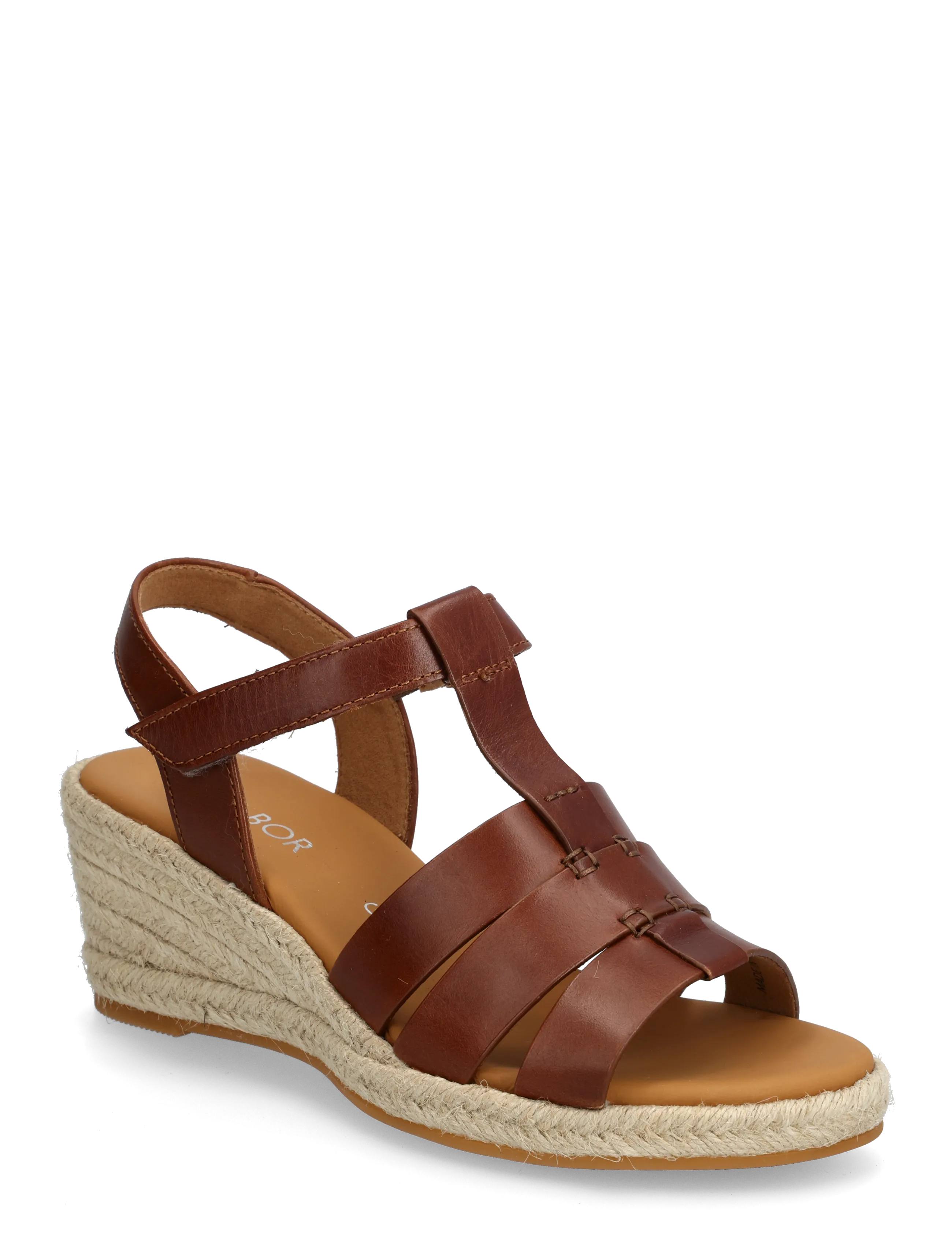 Gabor Wedge Sandal, 38.5, Heels, Braun - Wedges, Frauen