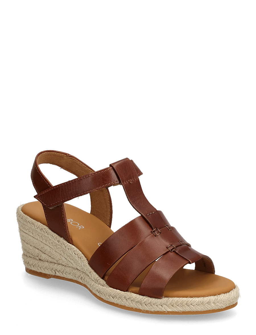 Gabor - Wedge sandal - gladiatorsandaler - cognac - 0