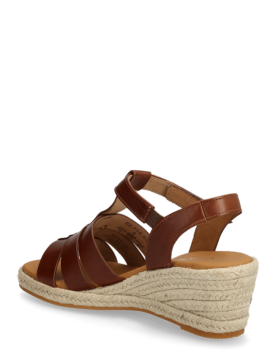 Gabor - Wedge sandal - gladiatorsandaler - cognac - 2