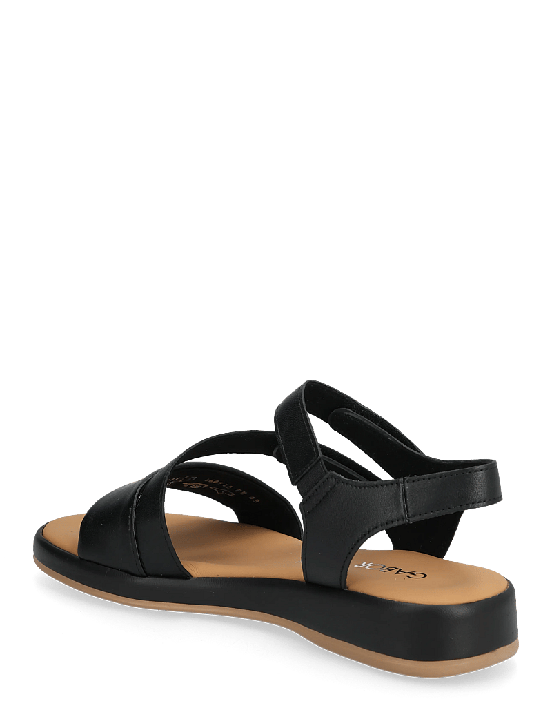 Gabor - Sandal - flache sandalen - black - 2