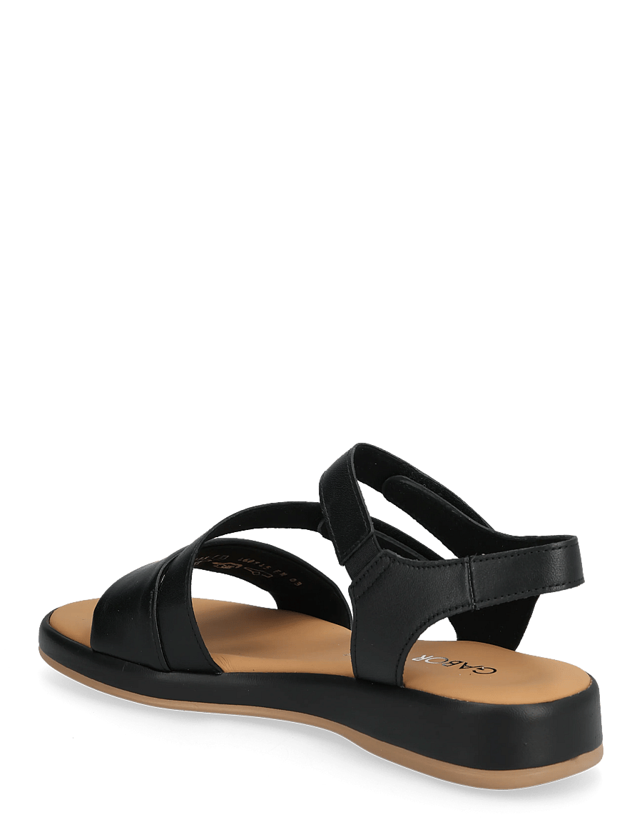 Gabor - Sandal - flache sandalen - black - 2