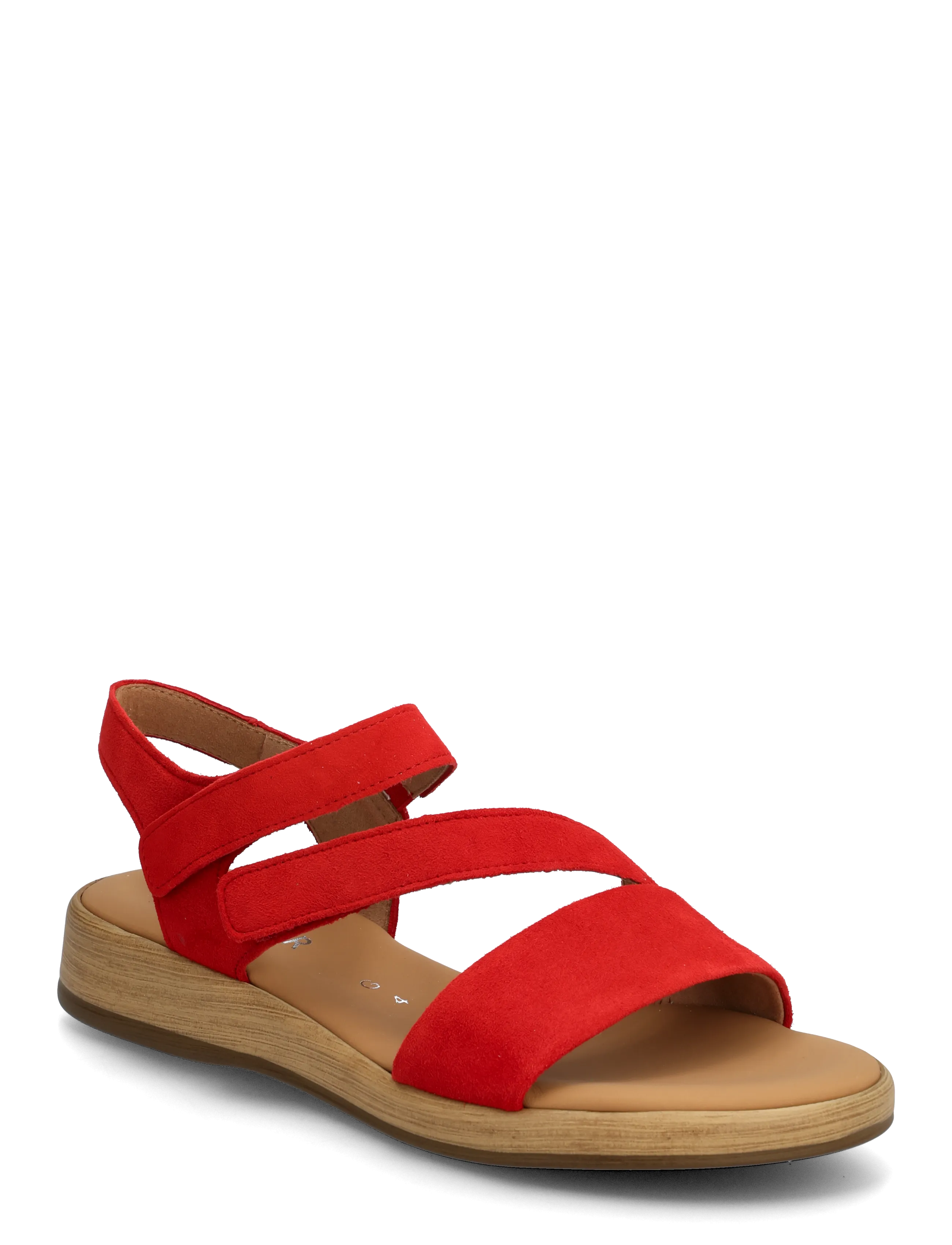 Gabor Sandal, 37.5, Red, Sandaler > Flade Sandals, Dame