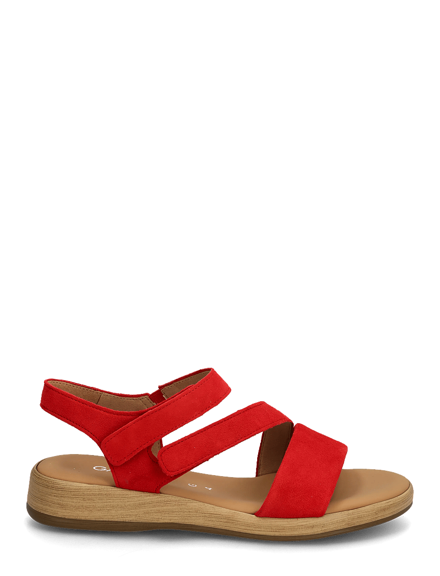 Gabor - Sandal - flache sandalen - red - 1