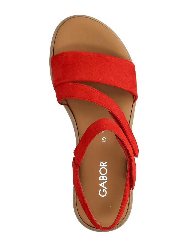 Gabor - Sandal - flache sandalen - red - 3