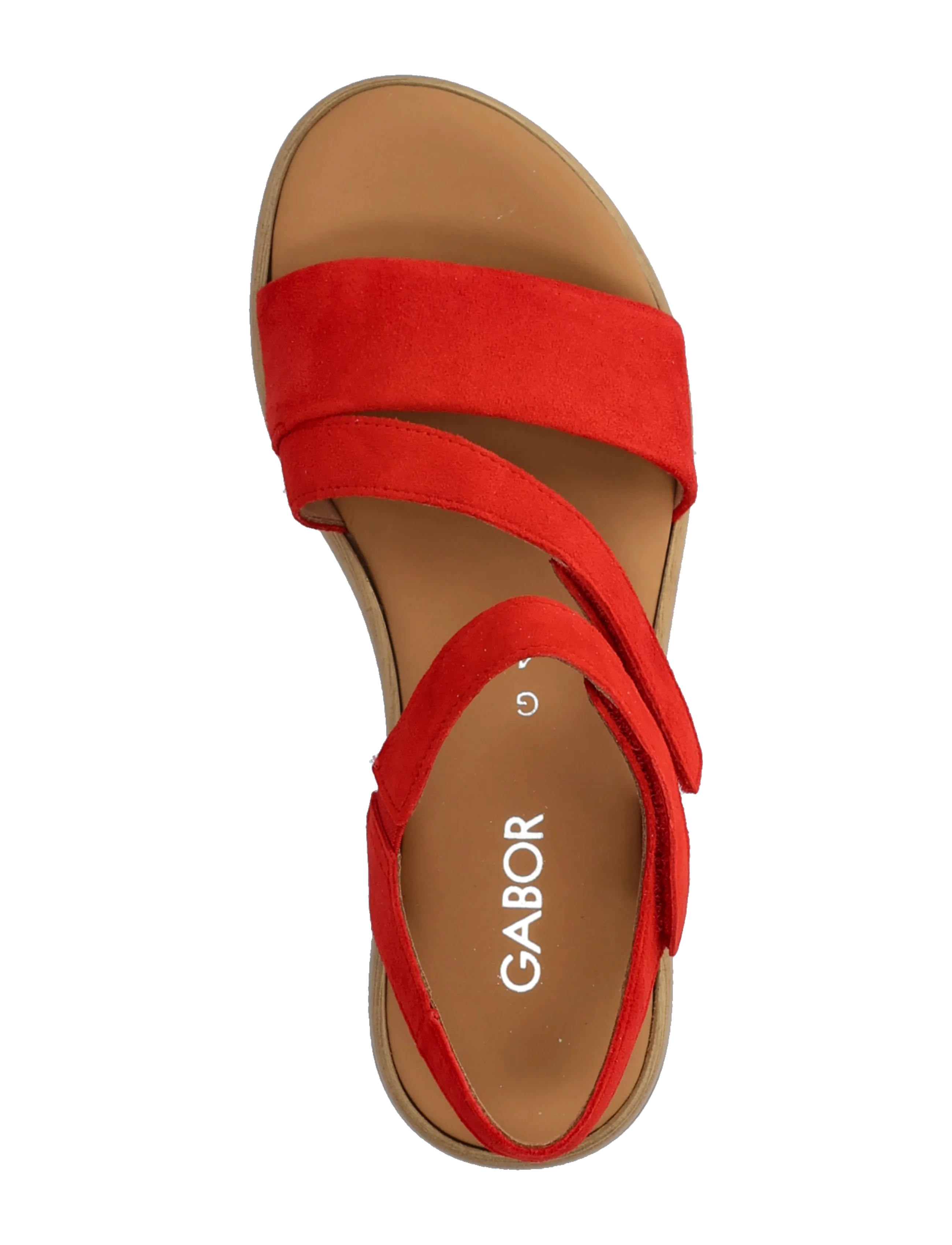 Gabor - Sandal - flade sandaler - red - 3
