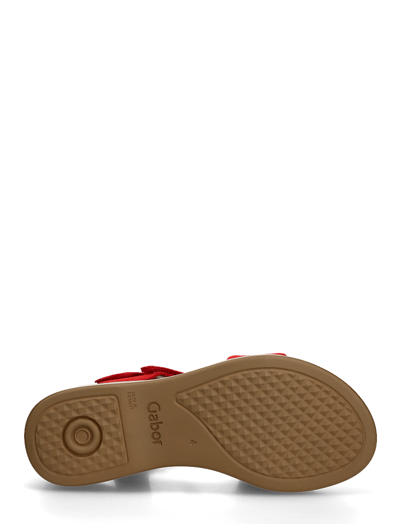 Gabor - Sandal - flache sandalen - red - 4