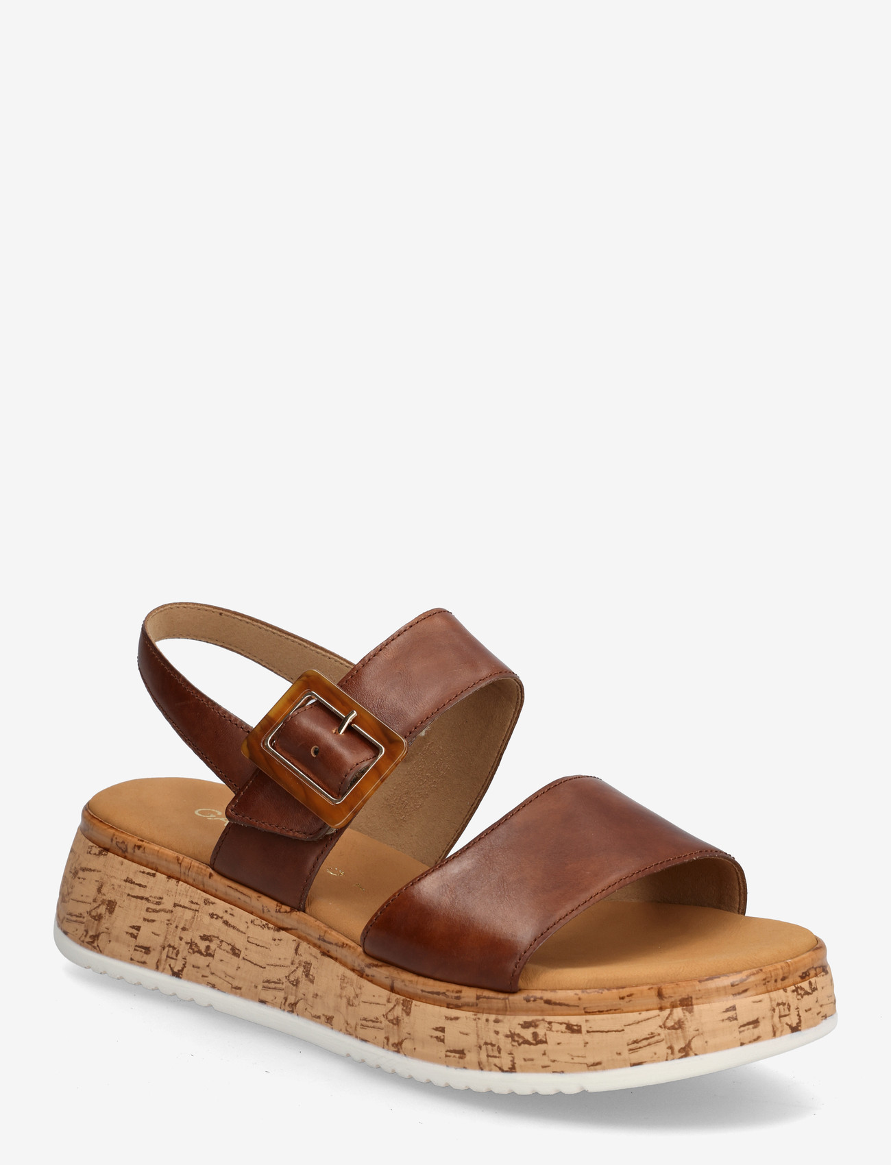 Gabor - Sandal - platformsandaler - cognac - 0