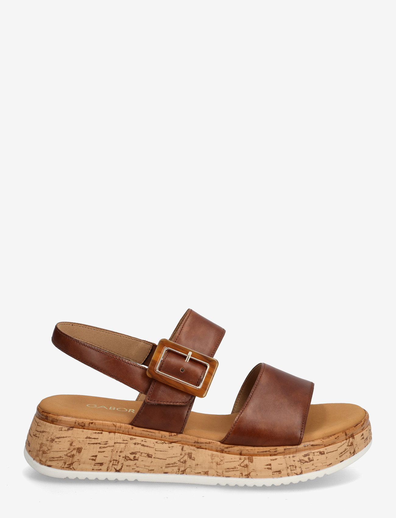 Gabor - Sandal - platformsandaler - cognac - 1
