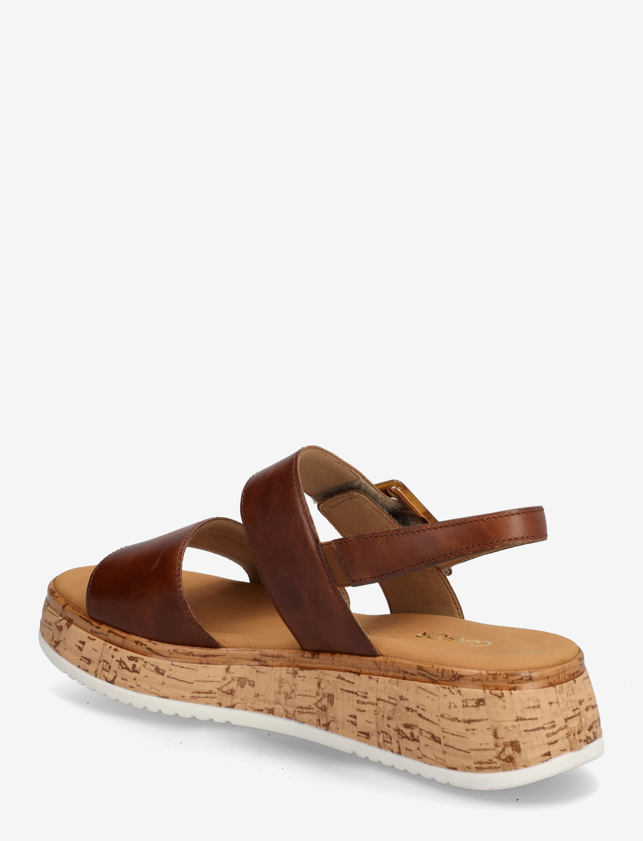 Gabor - Sandal - platformsandaler - cognac - 2