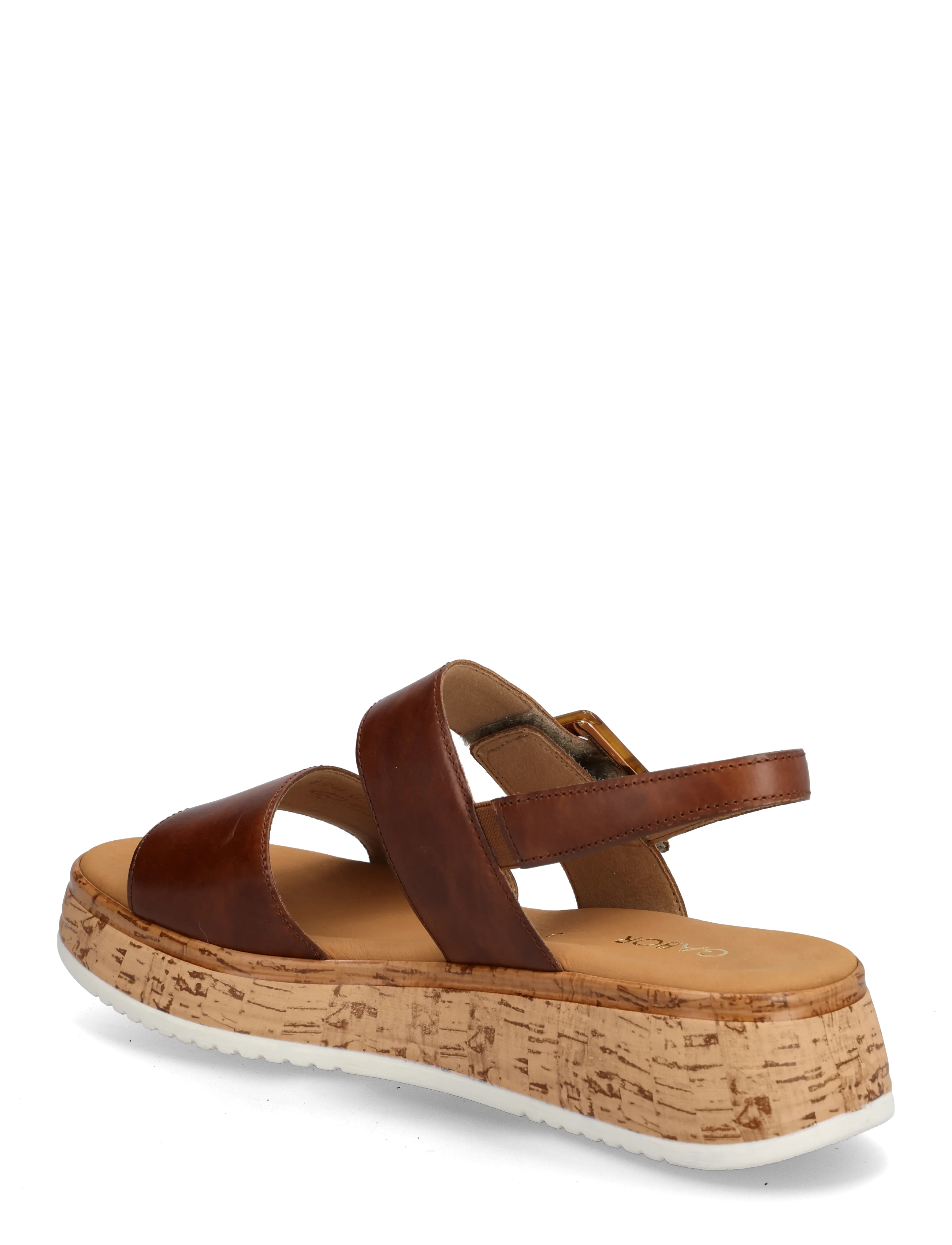 Gabor - Sandal - platformsandaler - cognac - 2