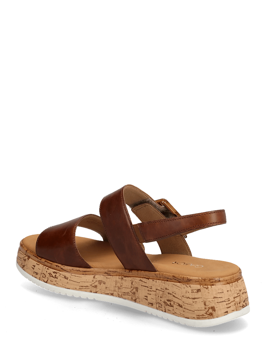 Gabor - Sandal - plateau-sandalen - cognac - 2