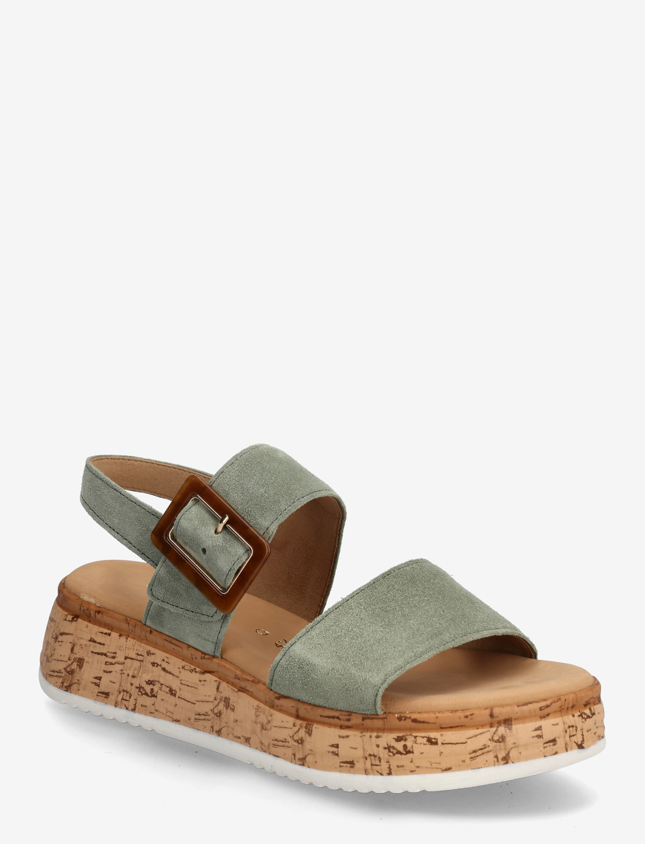 Gabor - Sandal - Þykkbotna sandalar - soft green - 0
