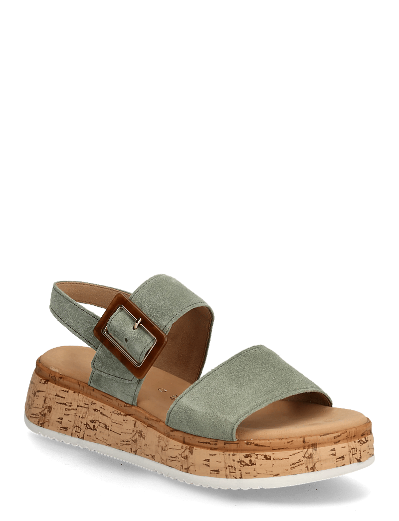 Gabor - Sandal - plateau-sandalen - soft green - 0