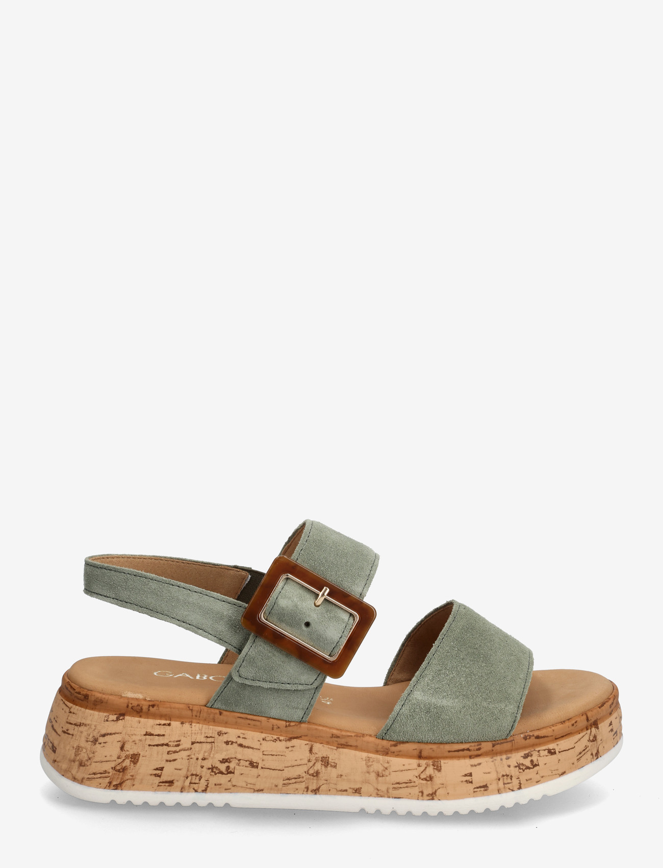 Gabor - Sandal - Þykkbotna sandalar - soft green - 1