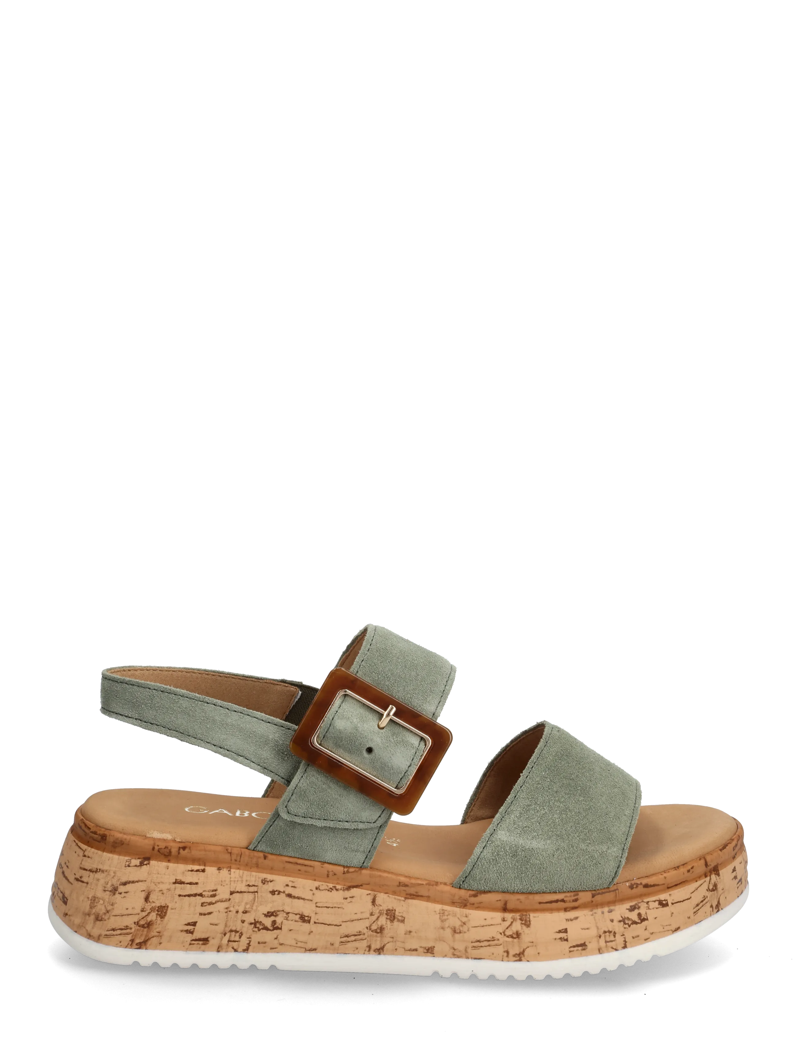 Gabor - Sandal - plateau-sandalen - soft green - 1