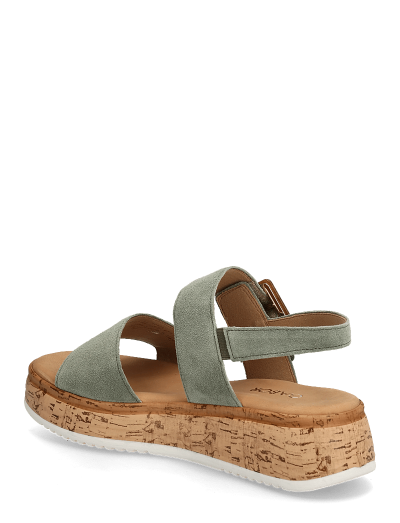 Gabor - Sandal - plateau-sandalen - soft green - 2