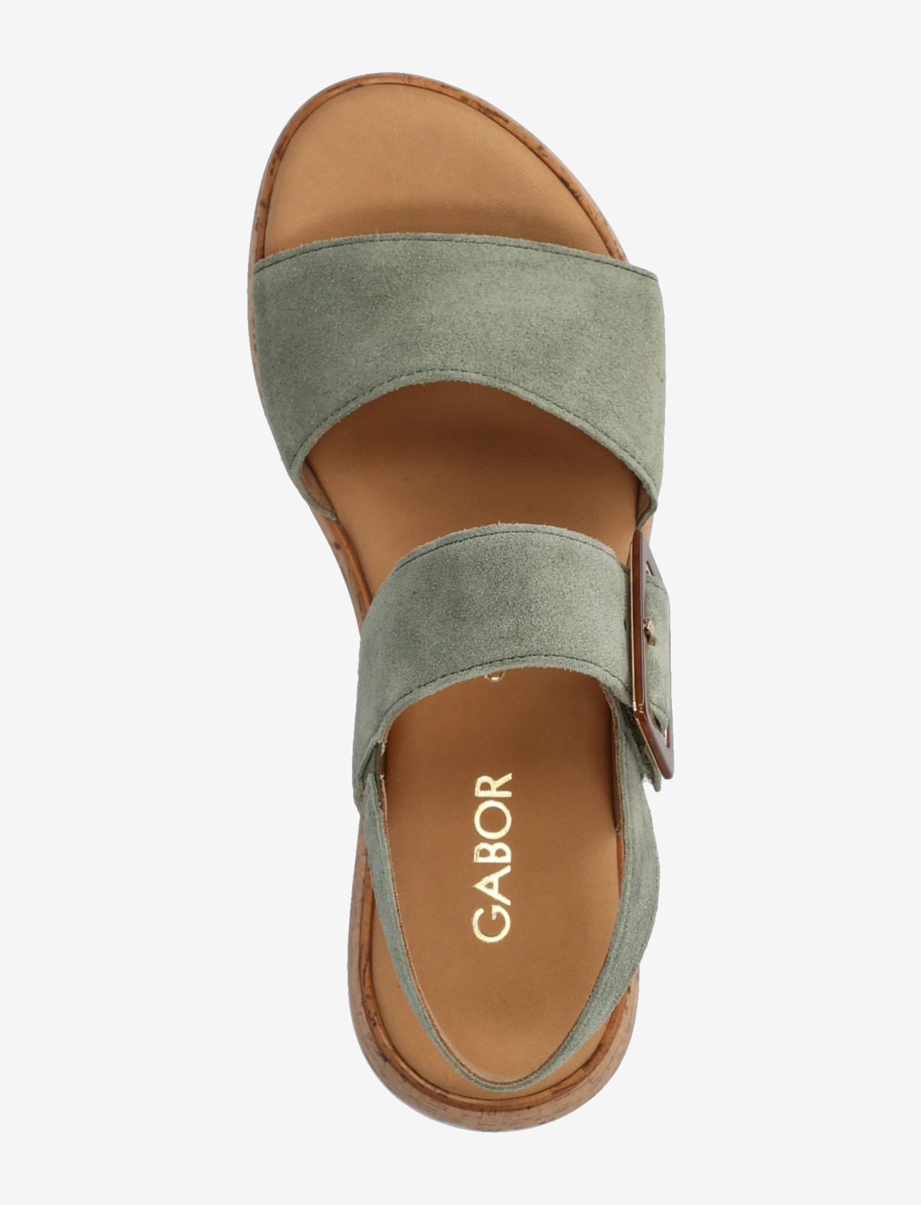 Gabor - Sandal - Þykkbotna sandalar - soft green - 3