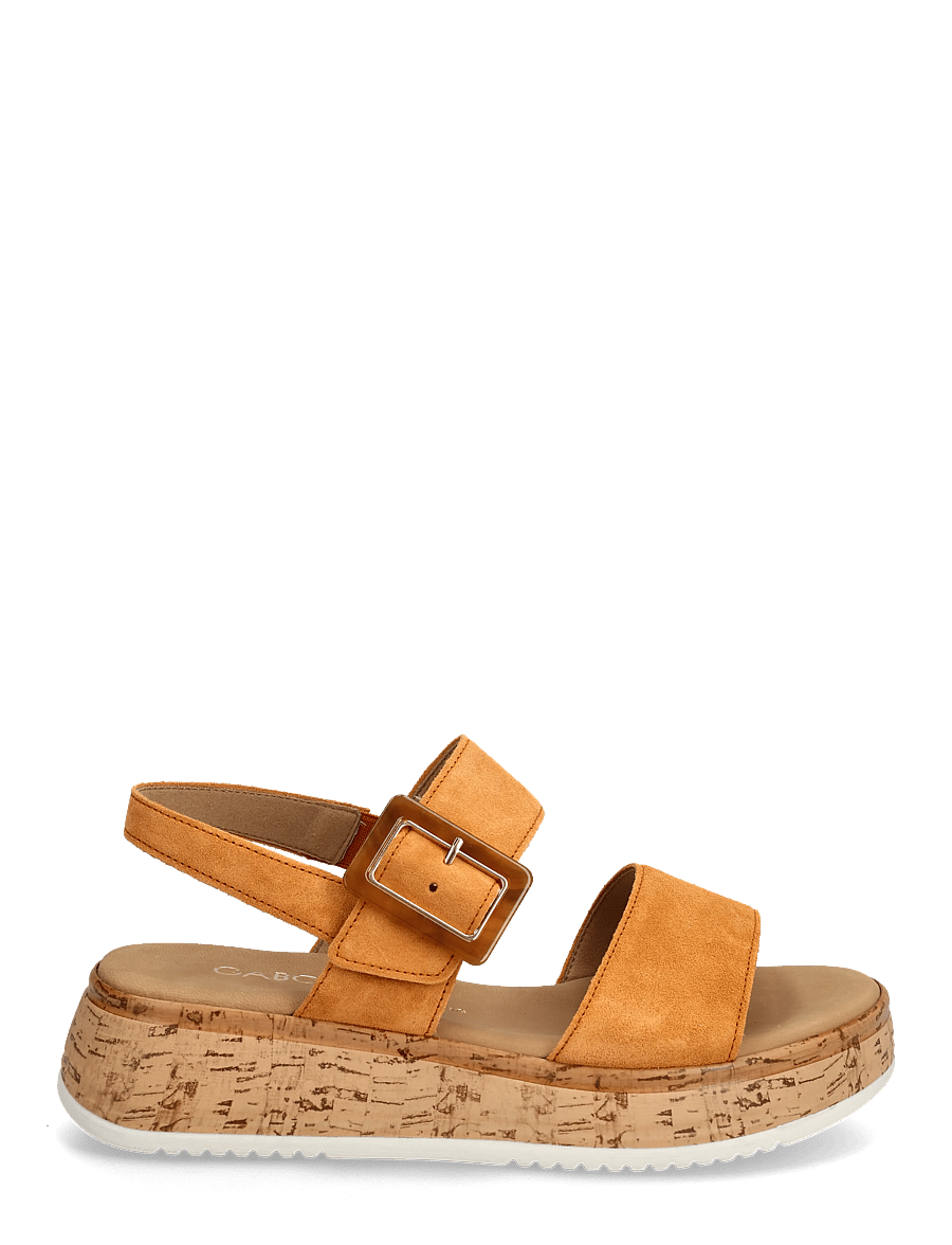 Gabor - Sandal - plateau-sandalen - warm orange - 1