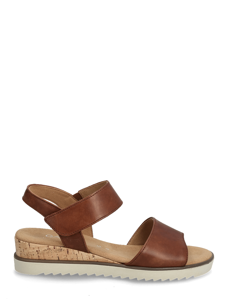 Gabor - Wedge sandal - sandaler med hæl - cognac - 1