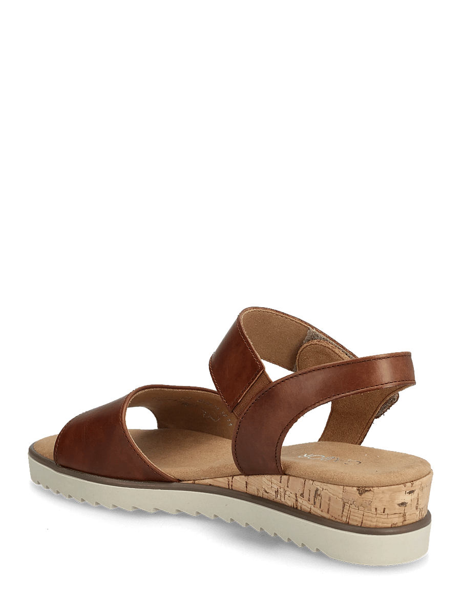 Gabor - Wedge sandal - sandaler med hæl - cognac - 2