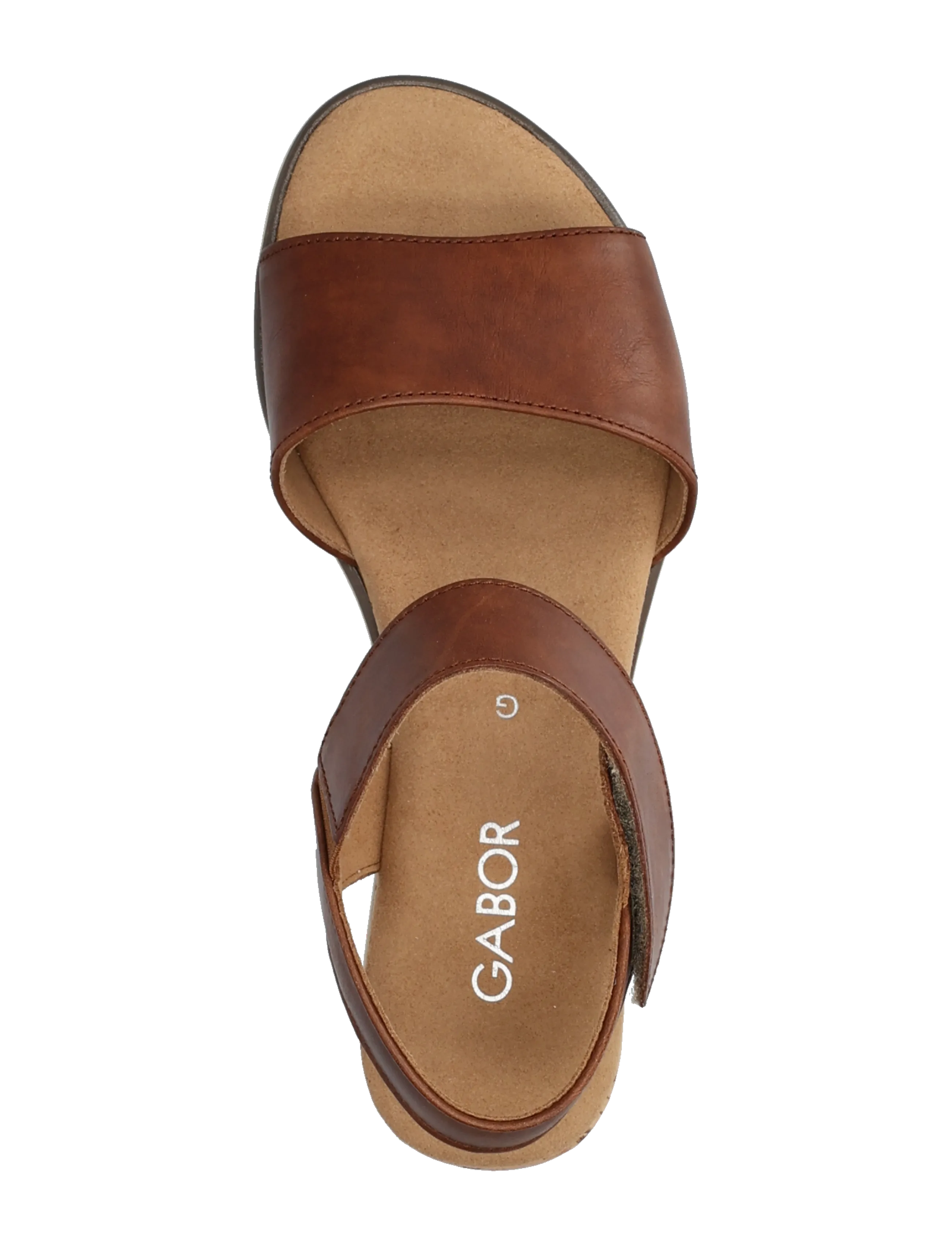 Gabor - Wedge sandal - heeled sandals - cognac - 3