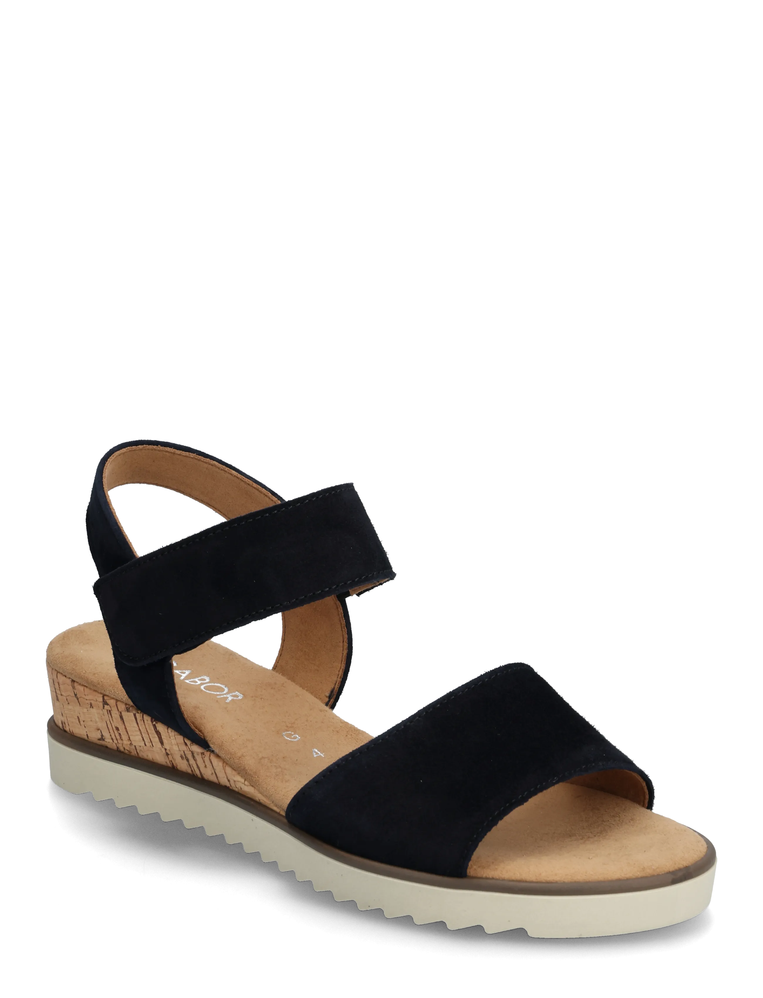 Gabor Wedge Sandal, 41, Heels, Marineblau - Wedges, Frauen