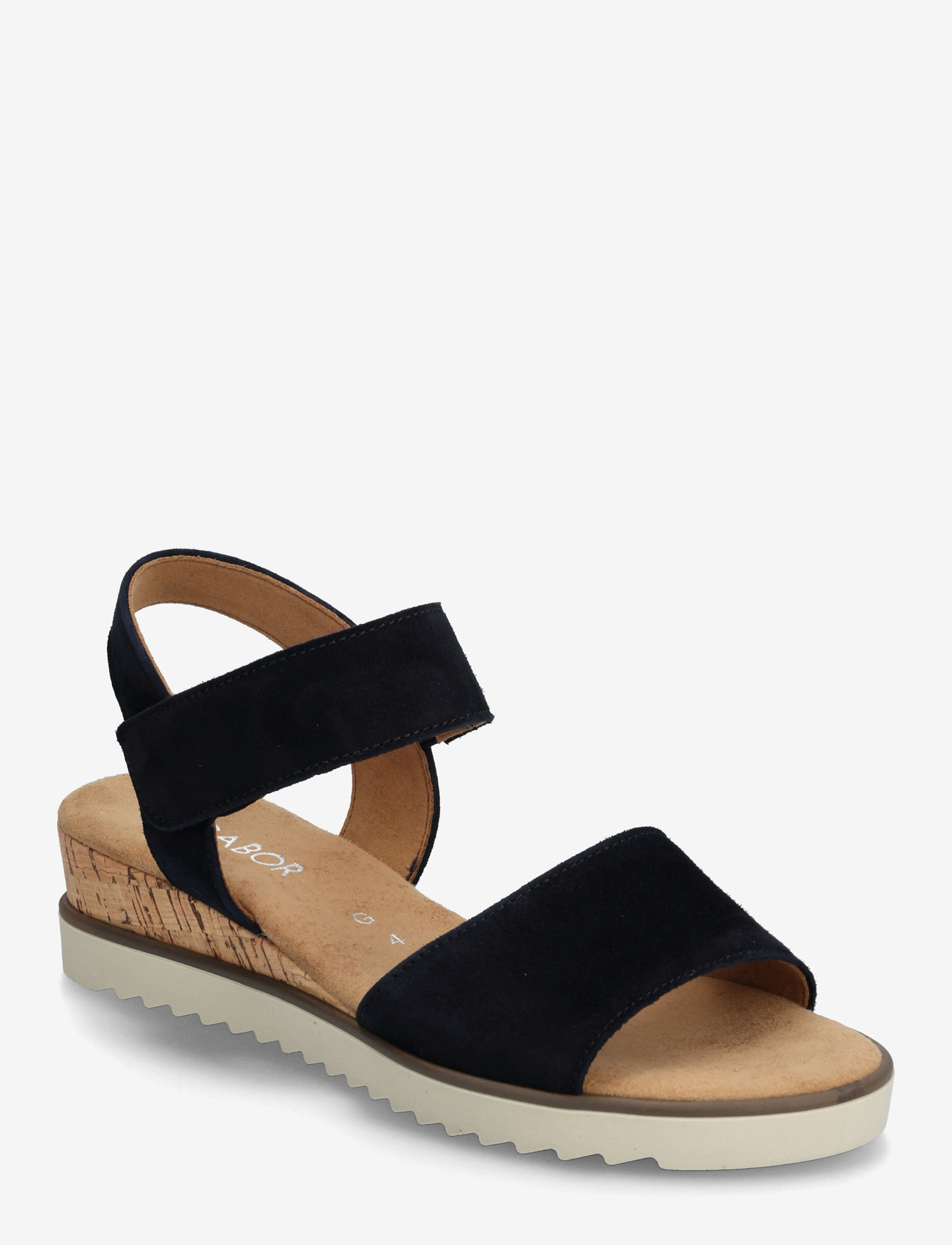 Gabor - Wedge sandal - sandaler med hæl - dark blue - 0