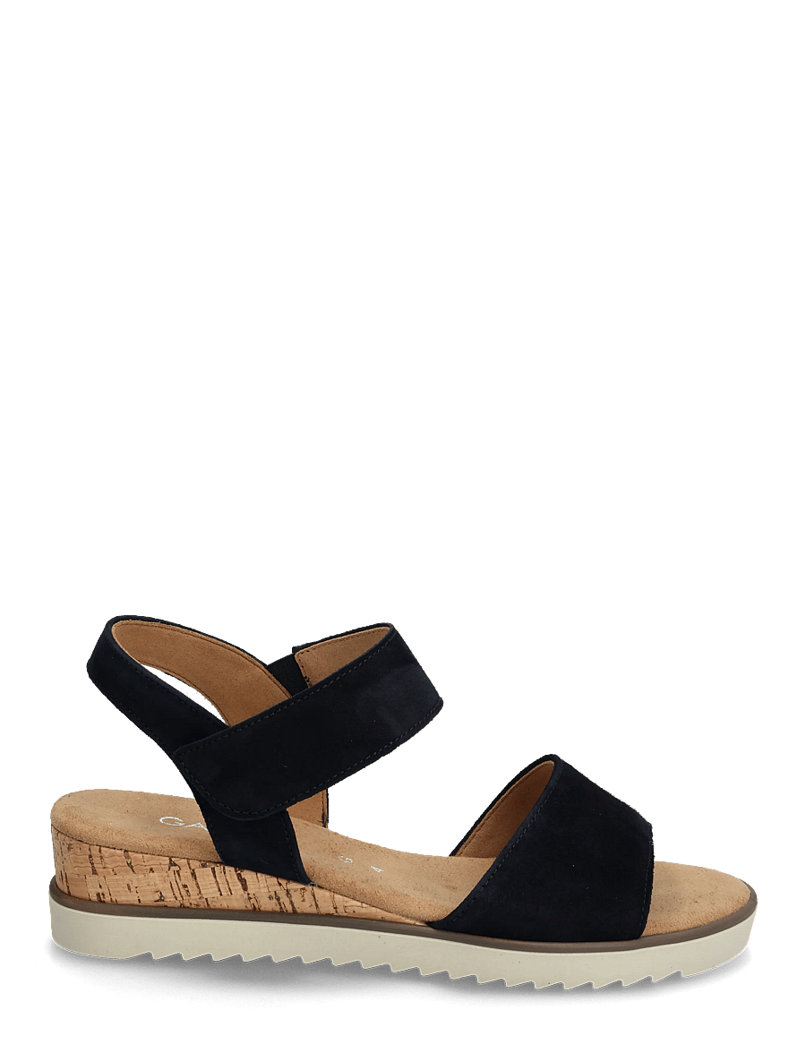 Gabor - Wedge sandal - talons compensés - dark blue - 1