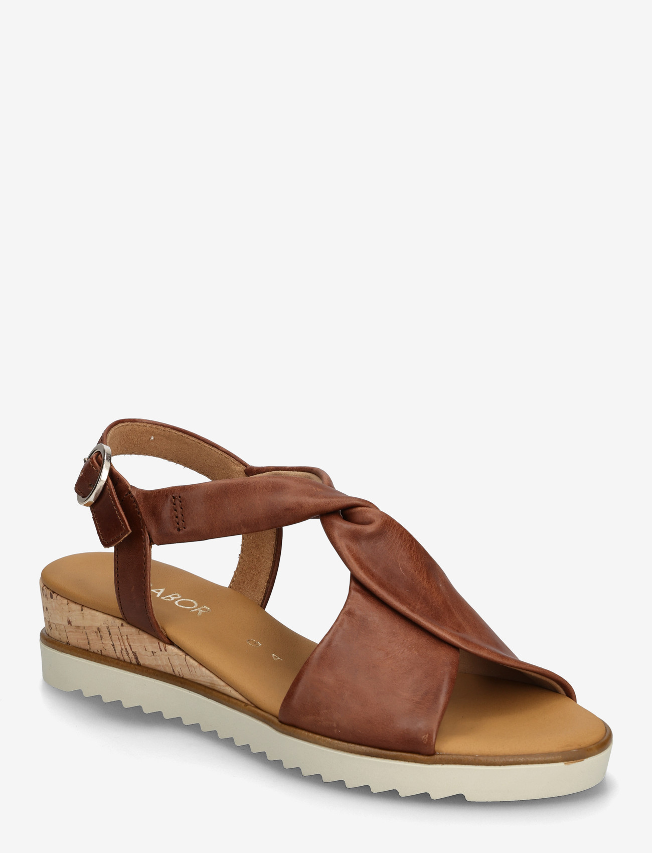 Gabor - Wedge sandal - wedge heels - cognac - 0