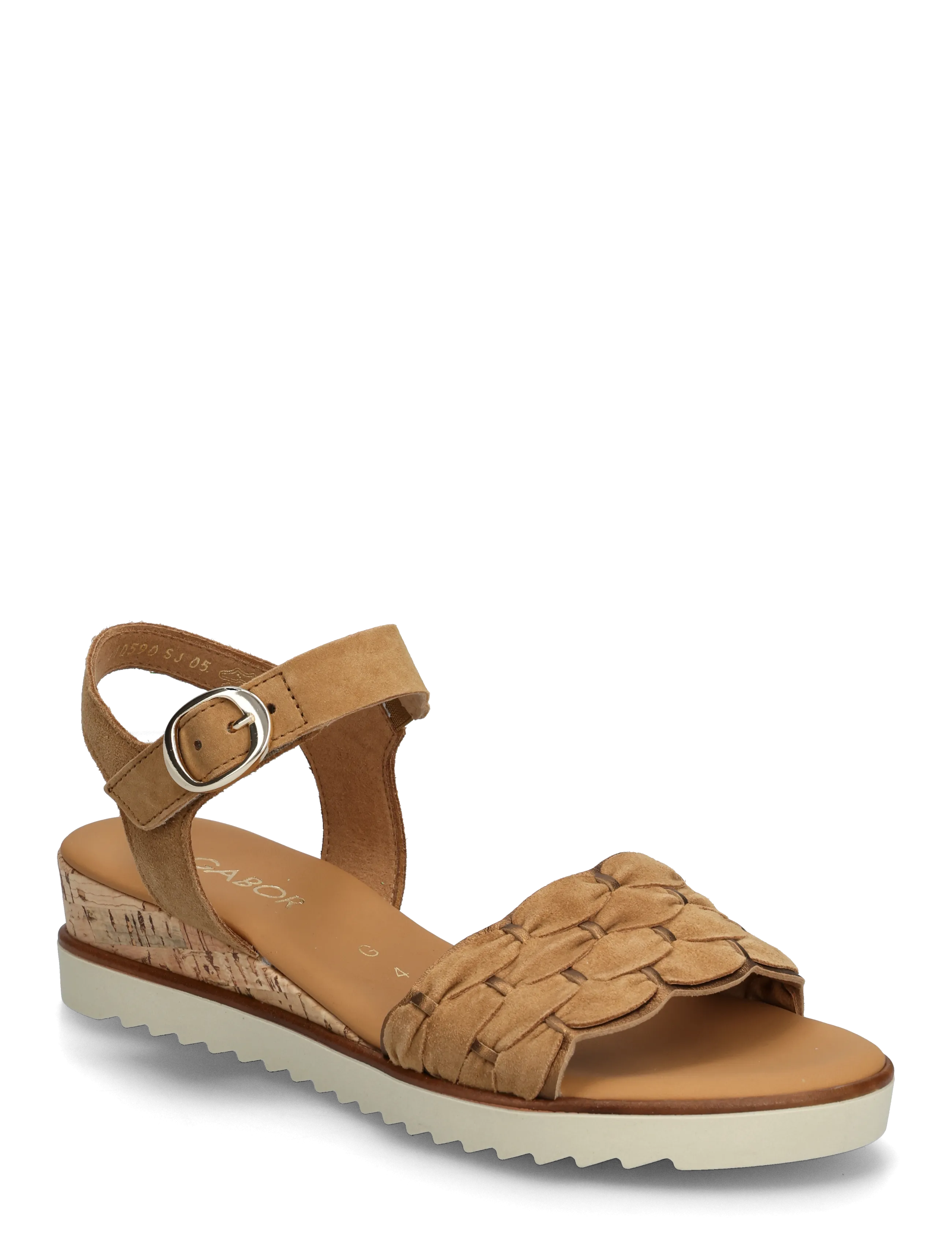Gabor Wedge Sandal, 40.5, Heels, Braun - Wedges, Frauen