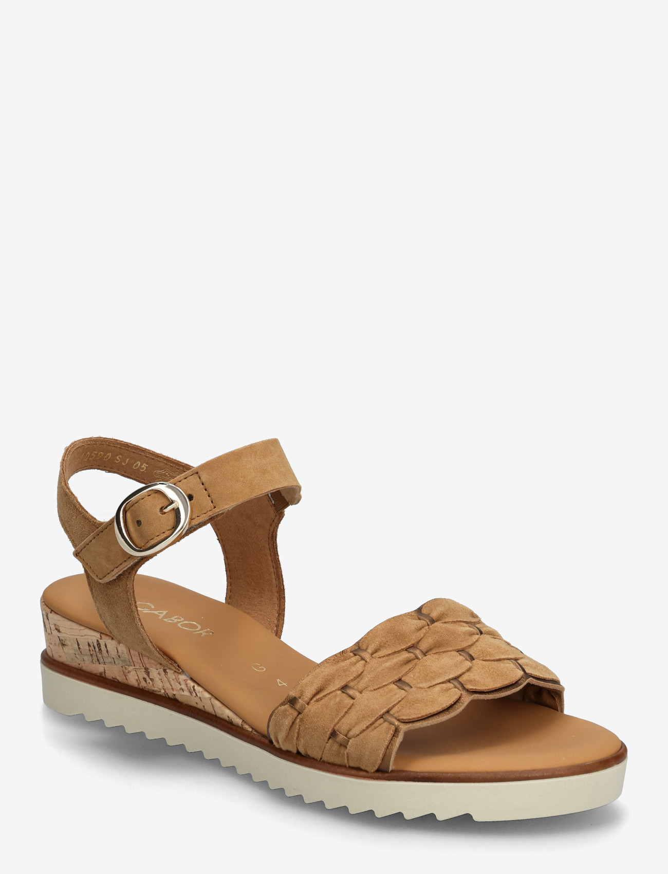 Gabor - Wedge sandal - sandaletten - cognac - 0
