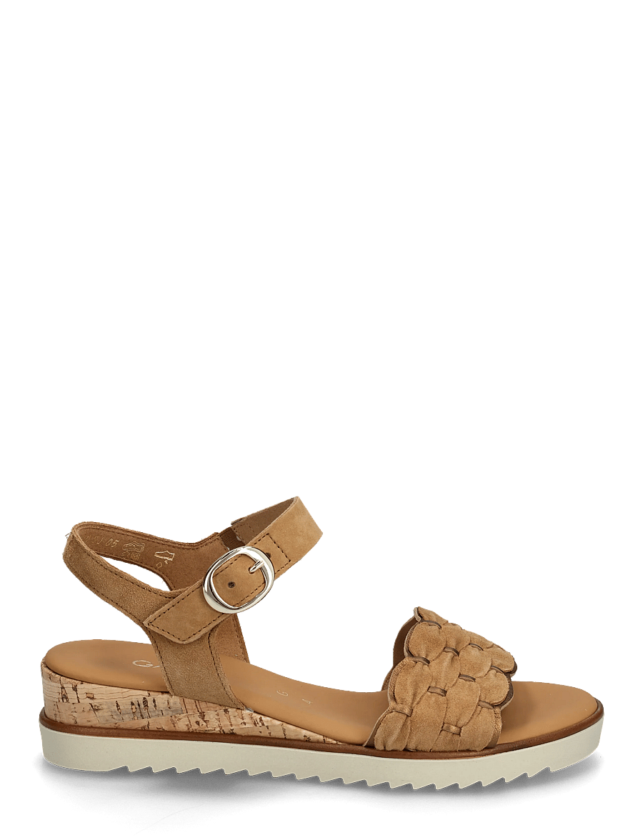 Gabor - Wedge sandal - talons compensés - cognac - 1