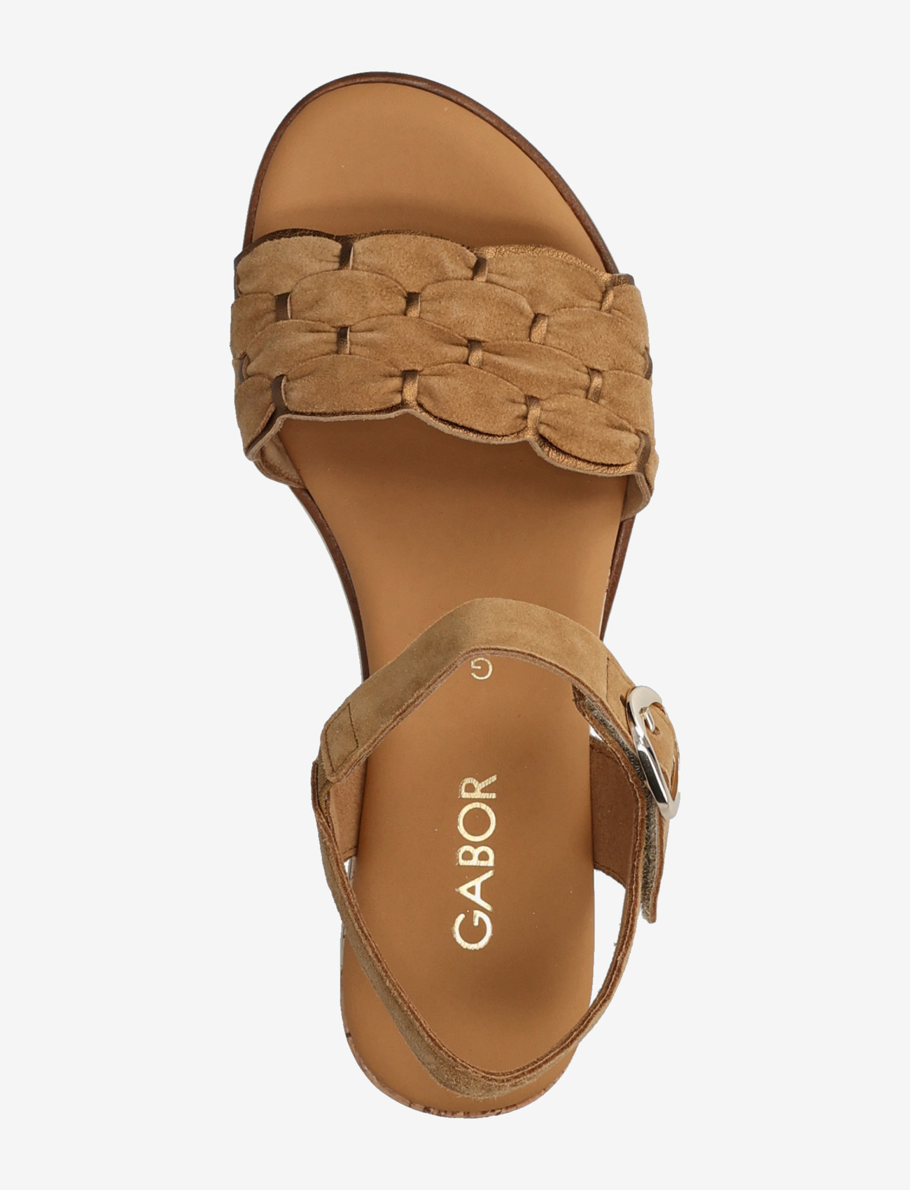 Gabor - Wedge sandal - sandaletten - cognac - 3