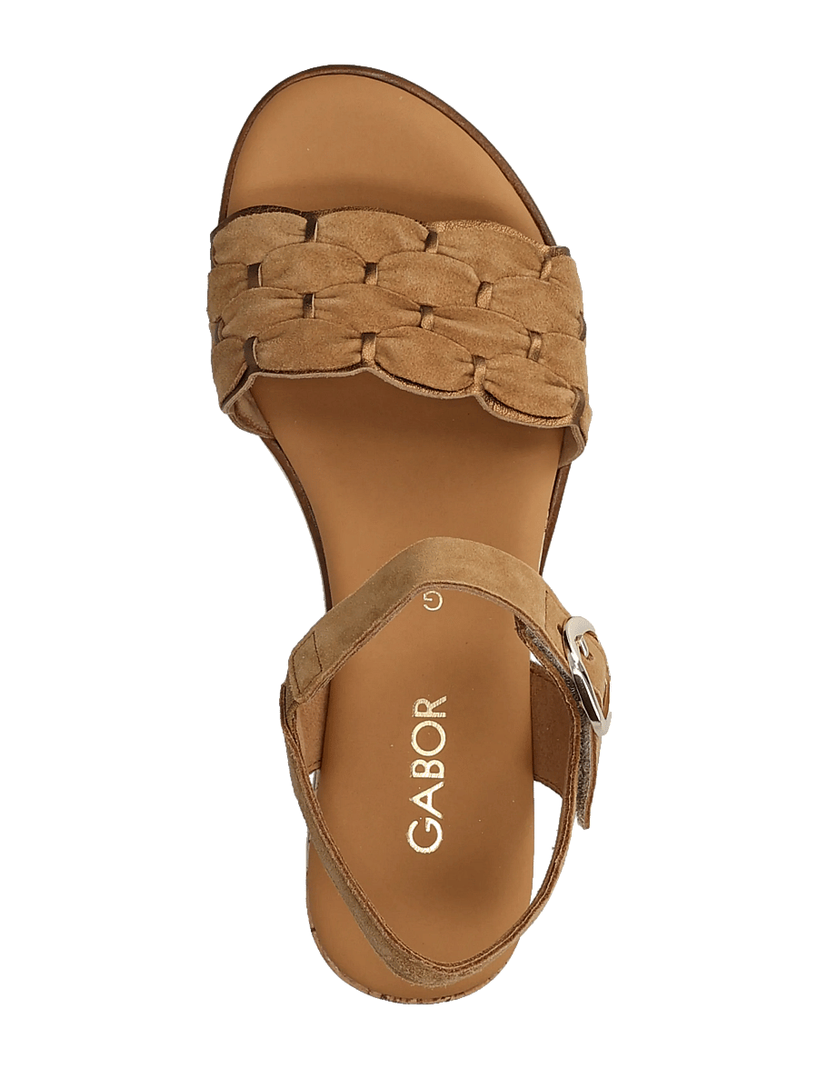 Gabor - Wedge sandal - talons compensés - cognac - 3