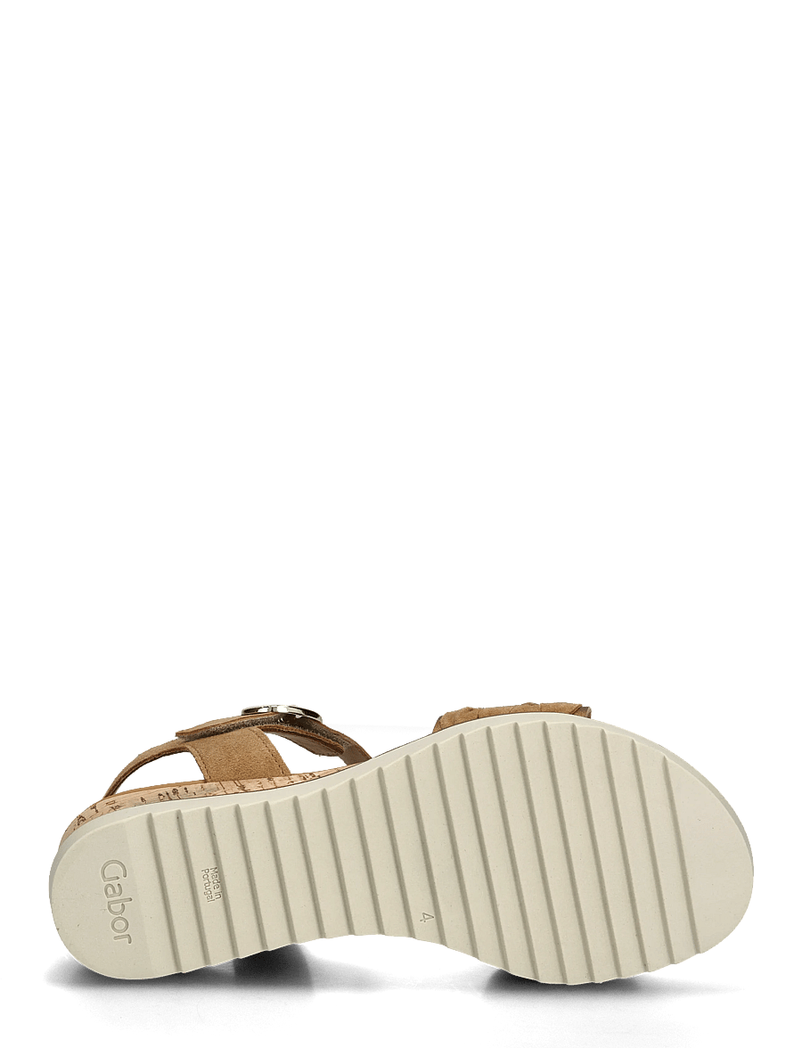 Gabor - Wedge sandal - talons compensés - cognac - 4