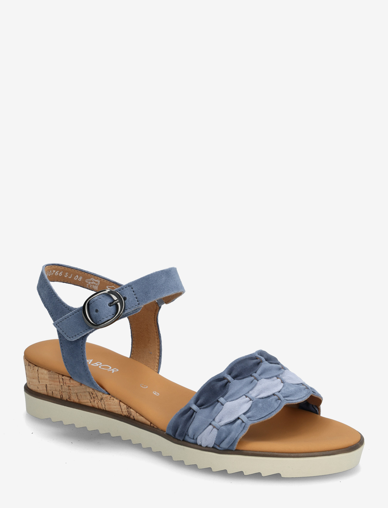 Gabor - Wedge sandal - sandaletit - jeans blue - 0